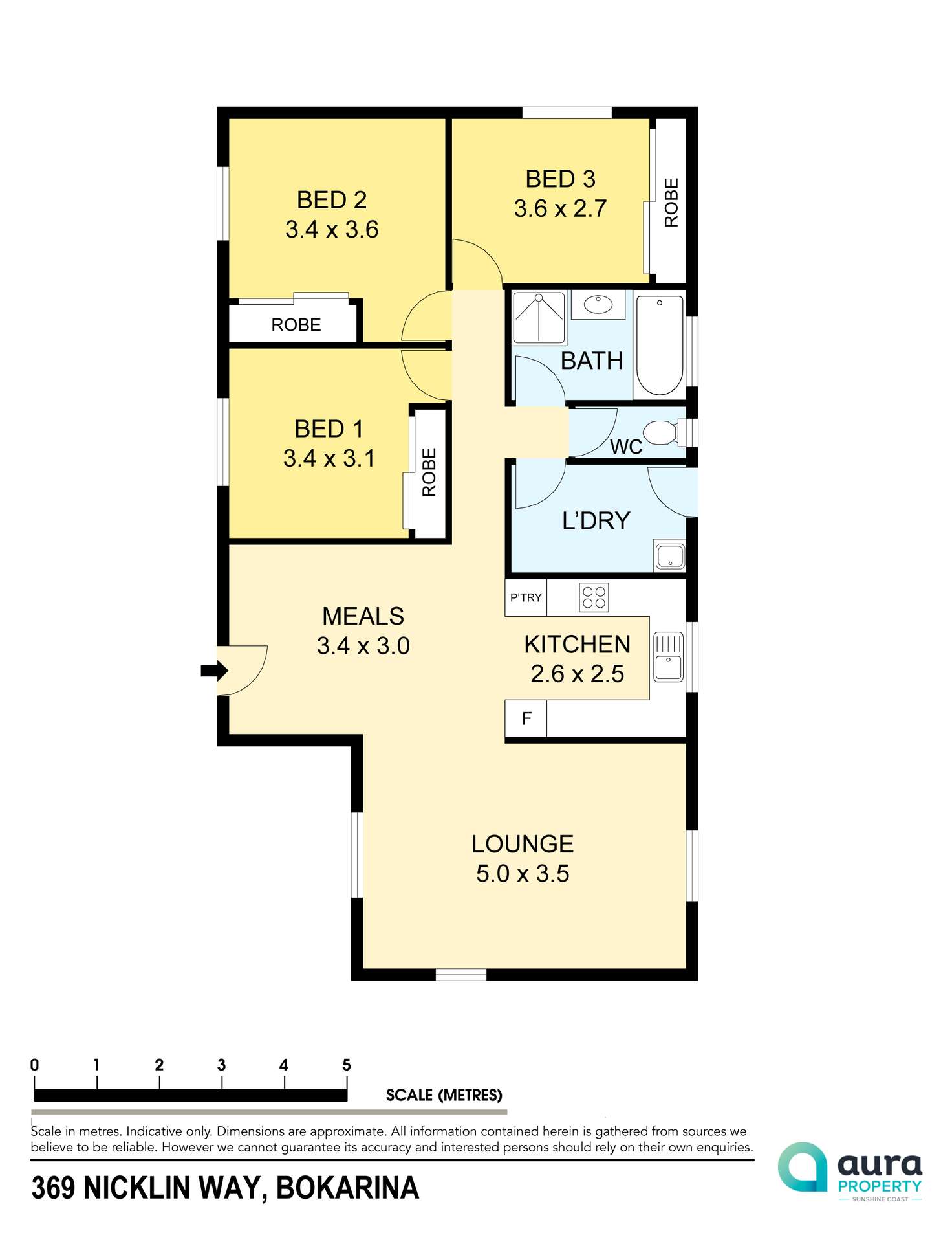 Floorplan of Homely house listing, 369 Nicklin Way, Bokarina QLD 4575