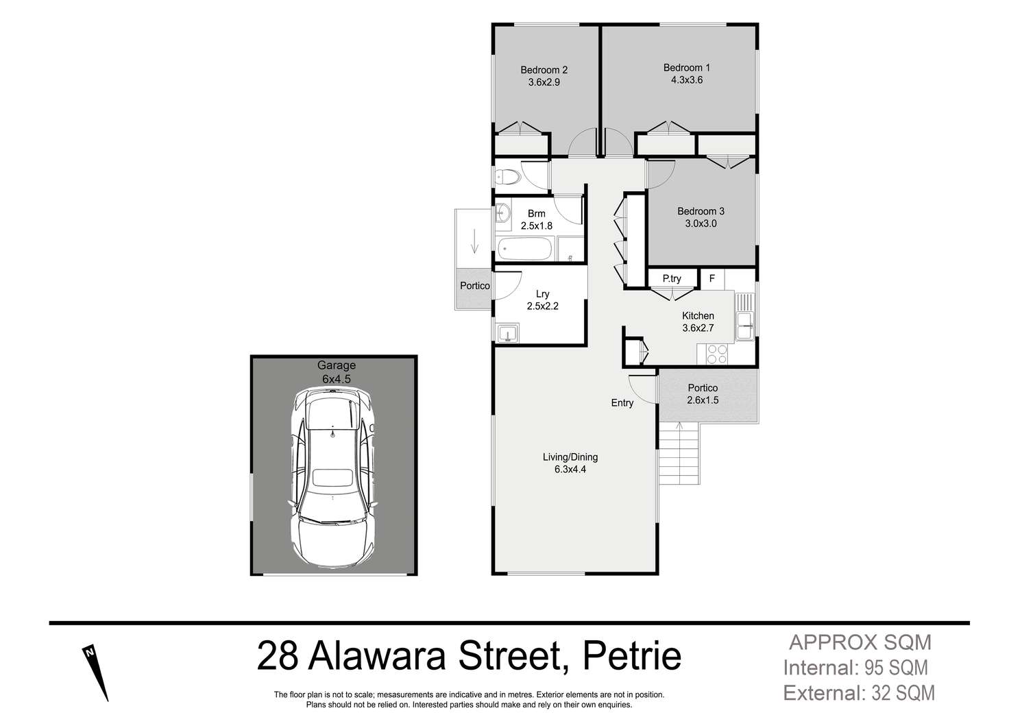 Floorplan of Homely house listing, 28 Alawara Street, Petrie QLD 4502