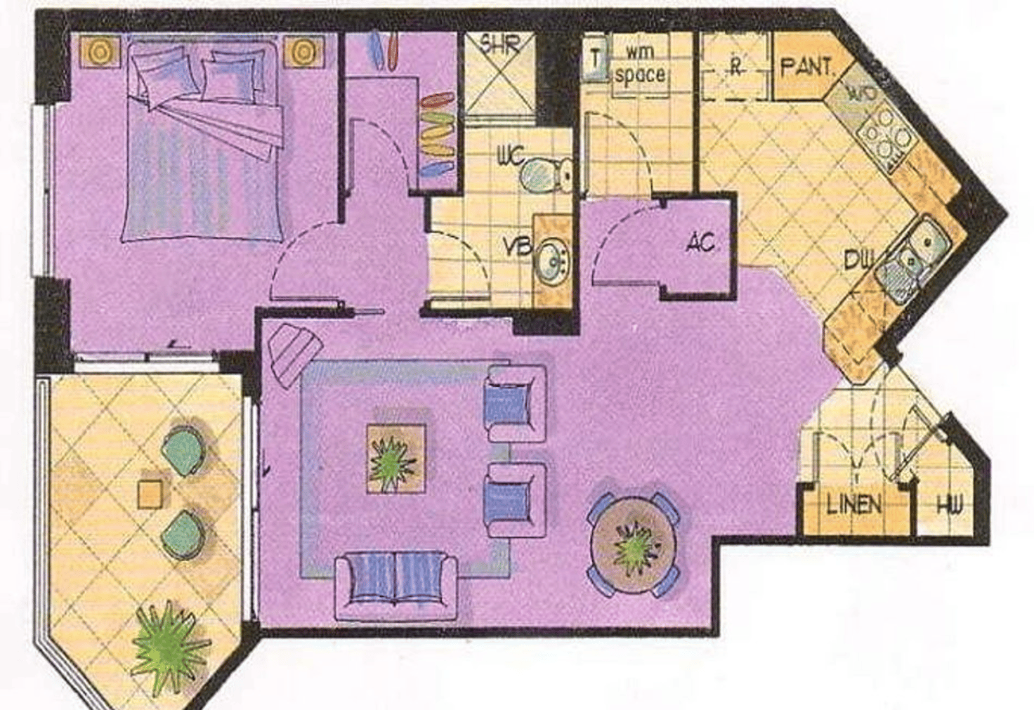 Floorplan of Homely apartment listing, 104/7D Boyd Street, Bowen Hills QLD 4006