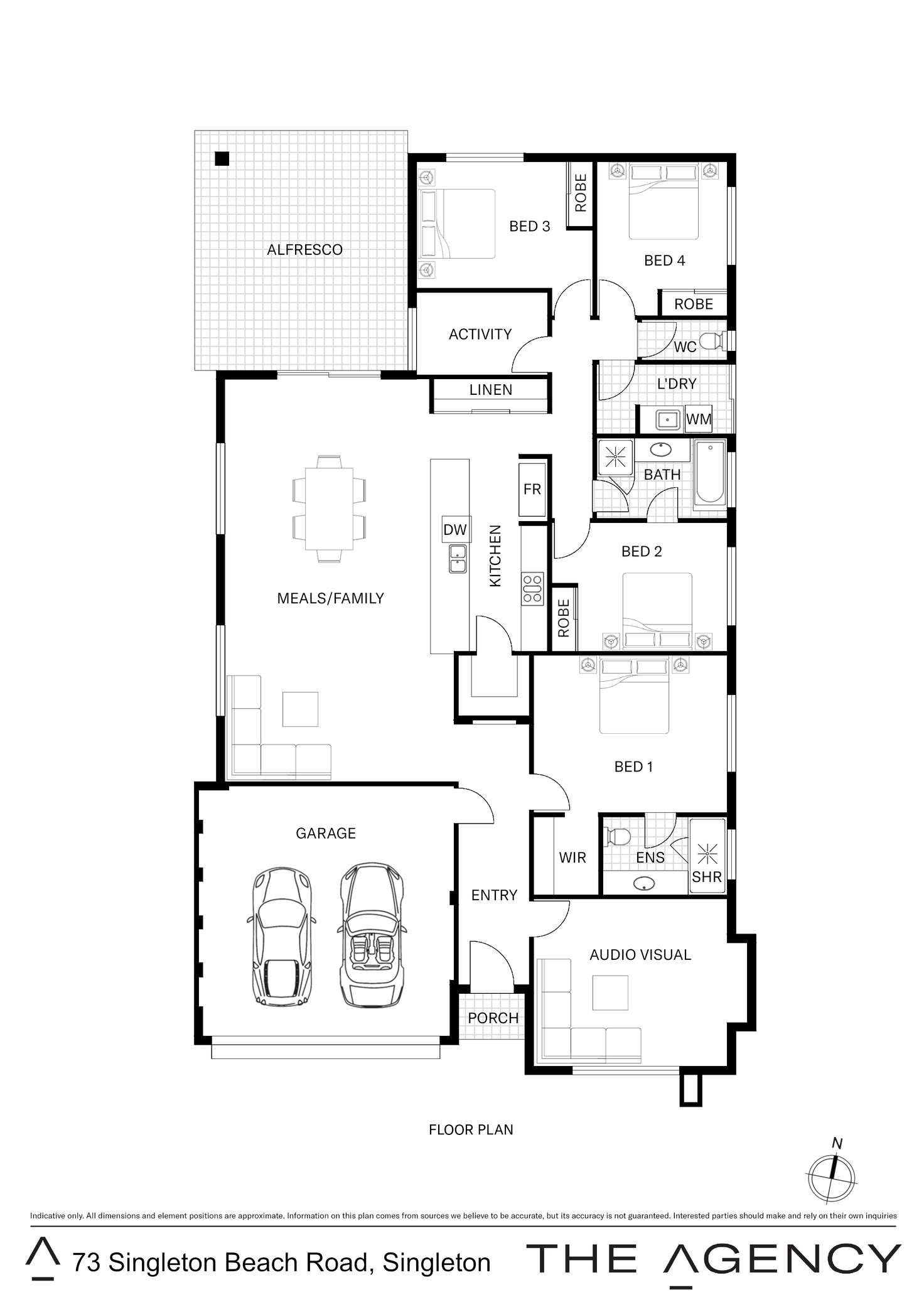 Floorplan of Homely house listing, 73 Singleton Beach Road, Singleton WA 6175