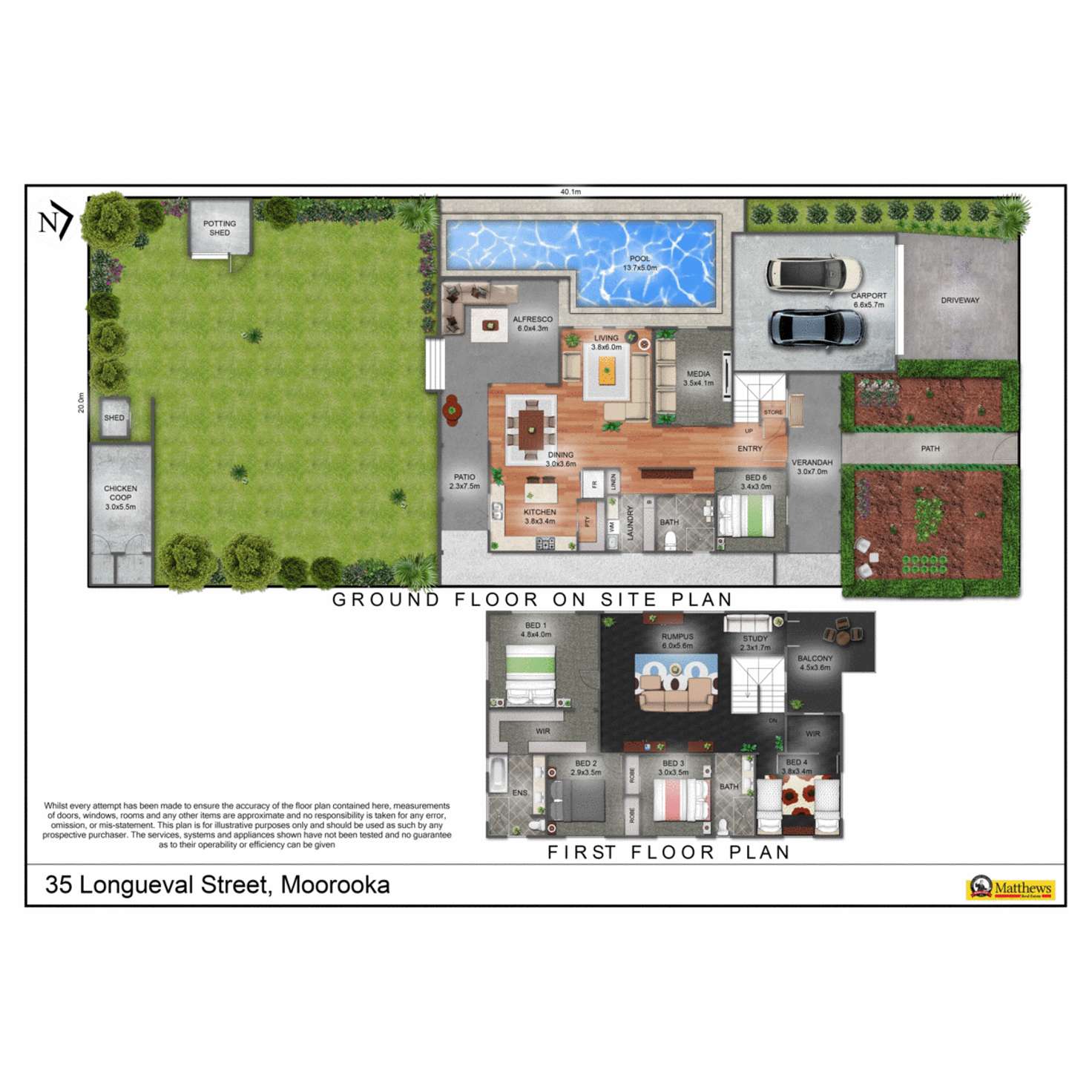 Floorplan of Homely house listing, 35 Longueval Street, Moorooka QLD 4105