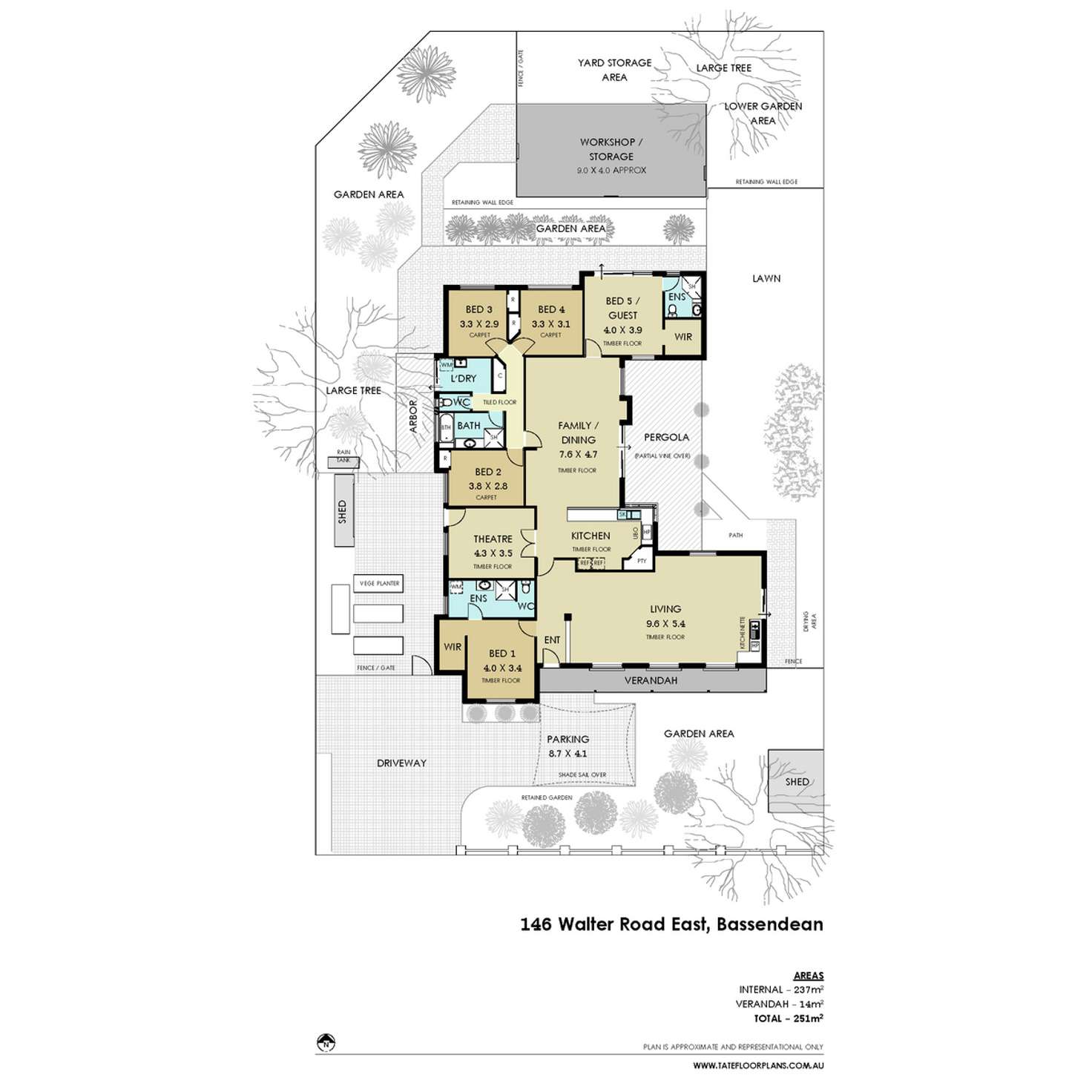 Floorplan of Homely house listing, 146 Walter Road East, Bassendean WA 6054