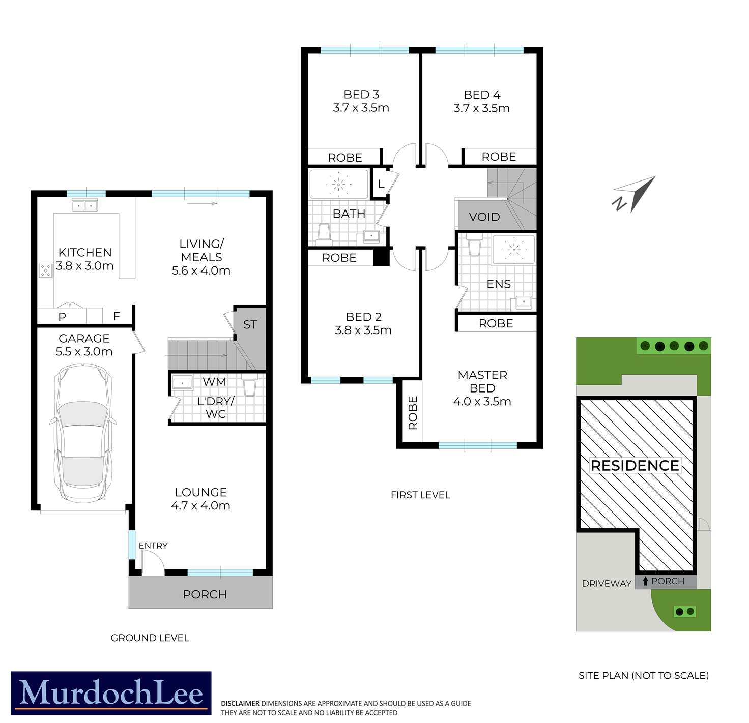 Floorplan of Homely townhouse listing, 27 Godfrey Glade, Schofields NSW 2762