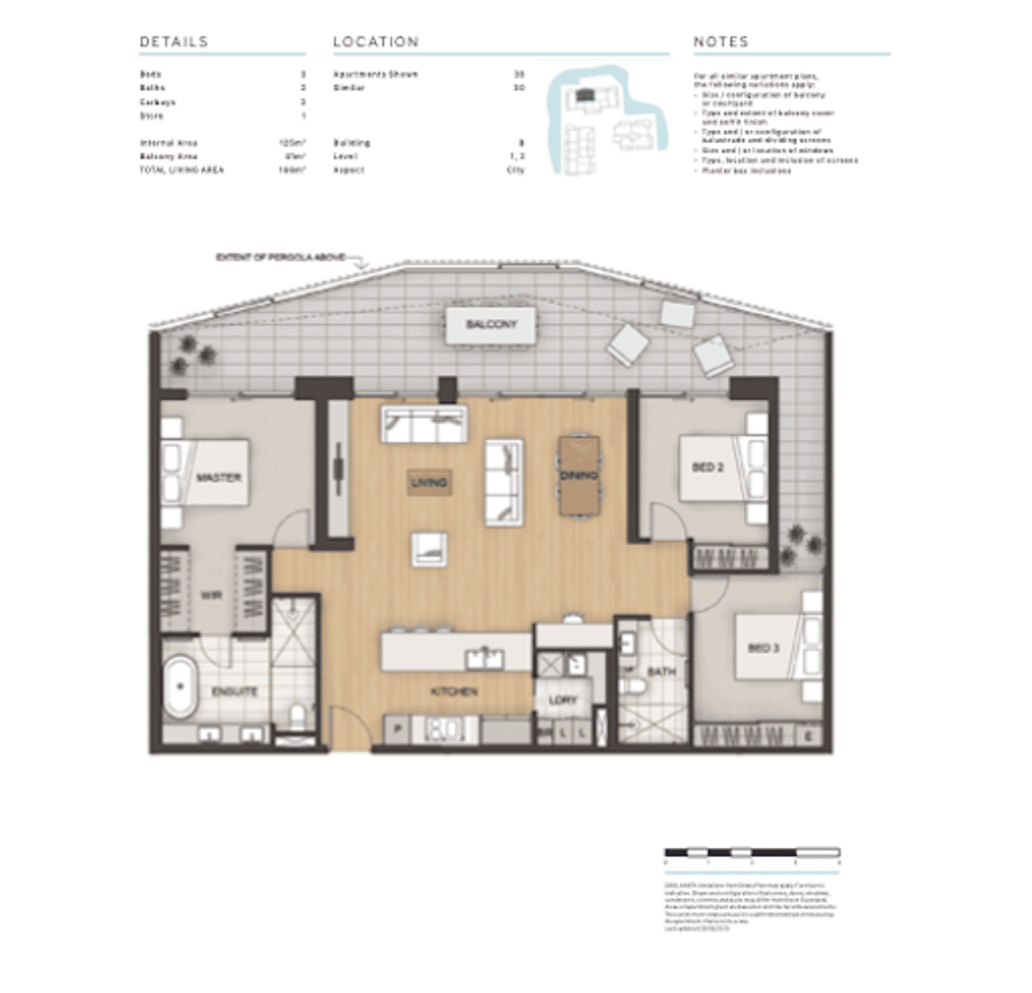 Floorplan of Homely apartment listing, 33/16 Marina Drive, Ascot WA 6104