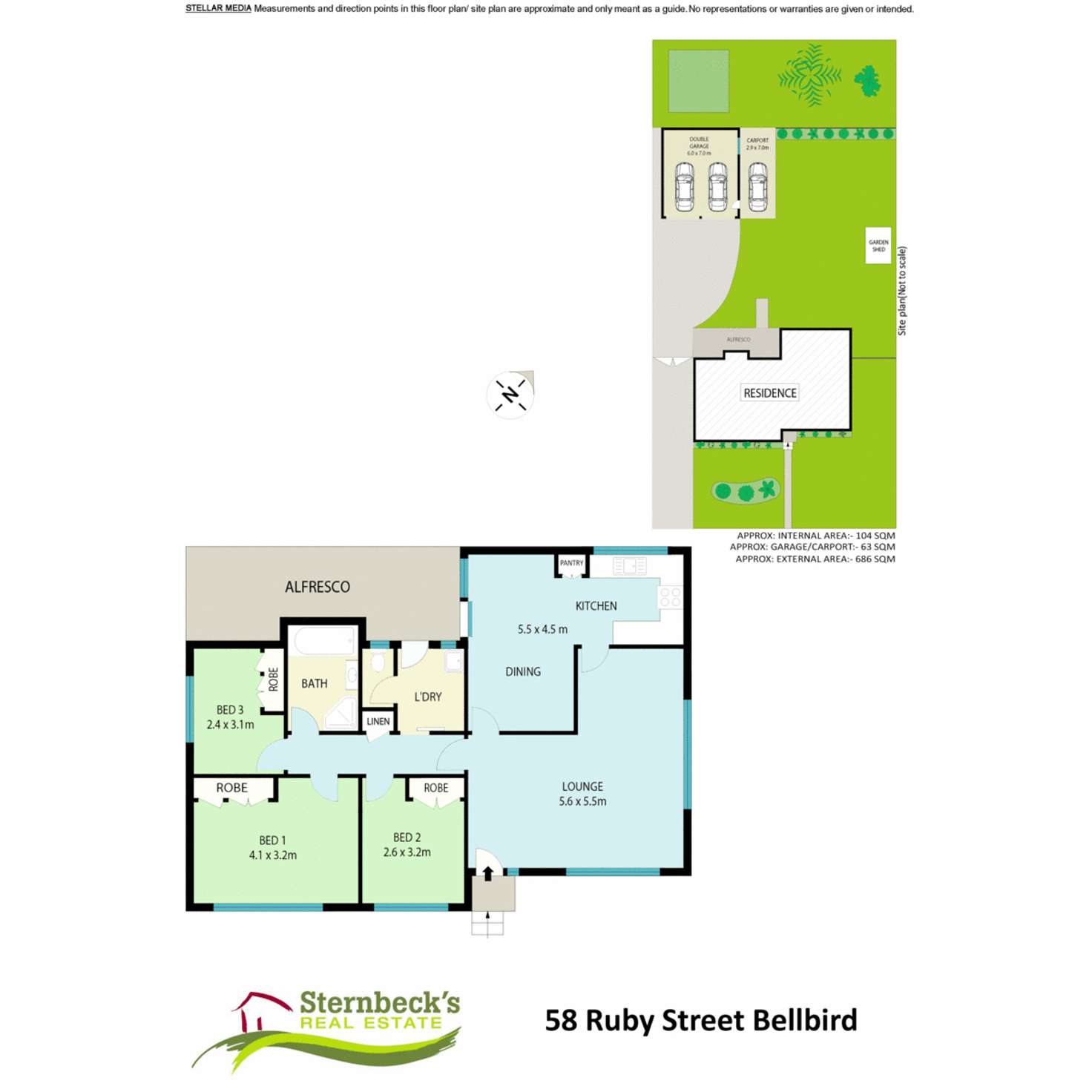 Floorplan of Homely house listing, 58 Ruby Street, Bellbird NSW 2325