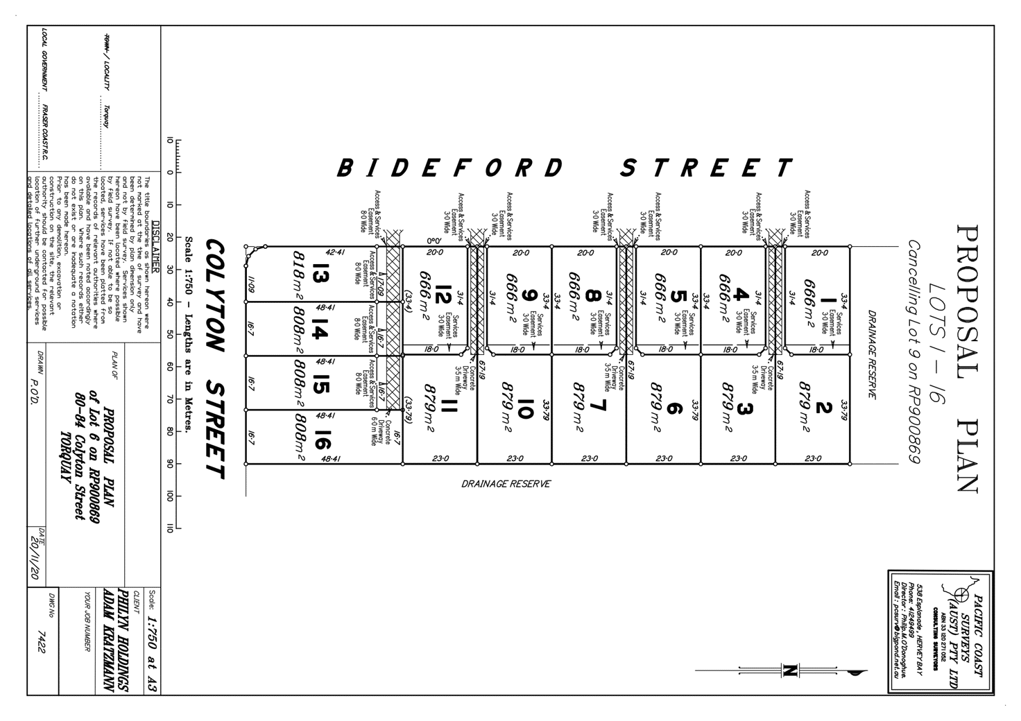 Floorplan of Homely residentialLand listing, LOT 3, 80-84 Colyton Street, Torquay QLD 4655