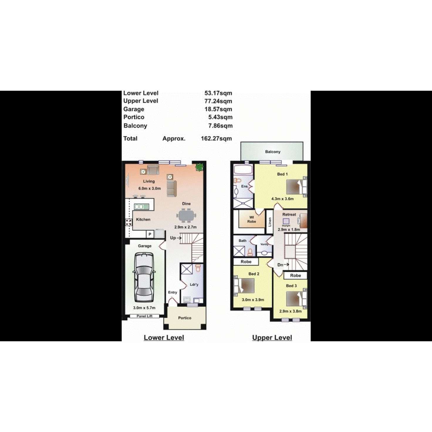Floorplan of Homely house listing, 1/6 Aldinga Beach Road, Aldinga Beach SA 5173