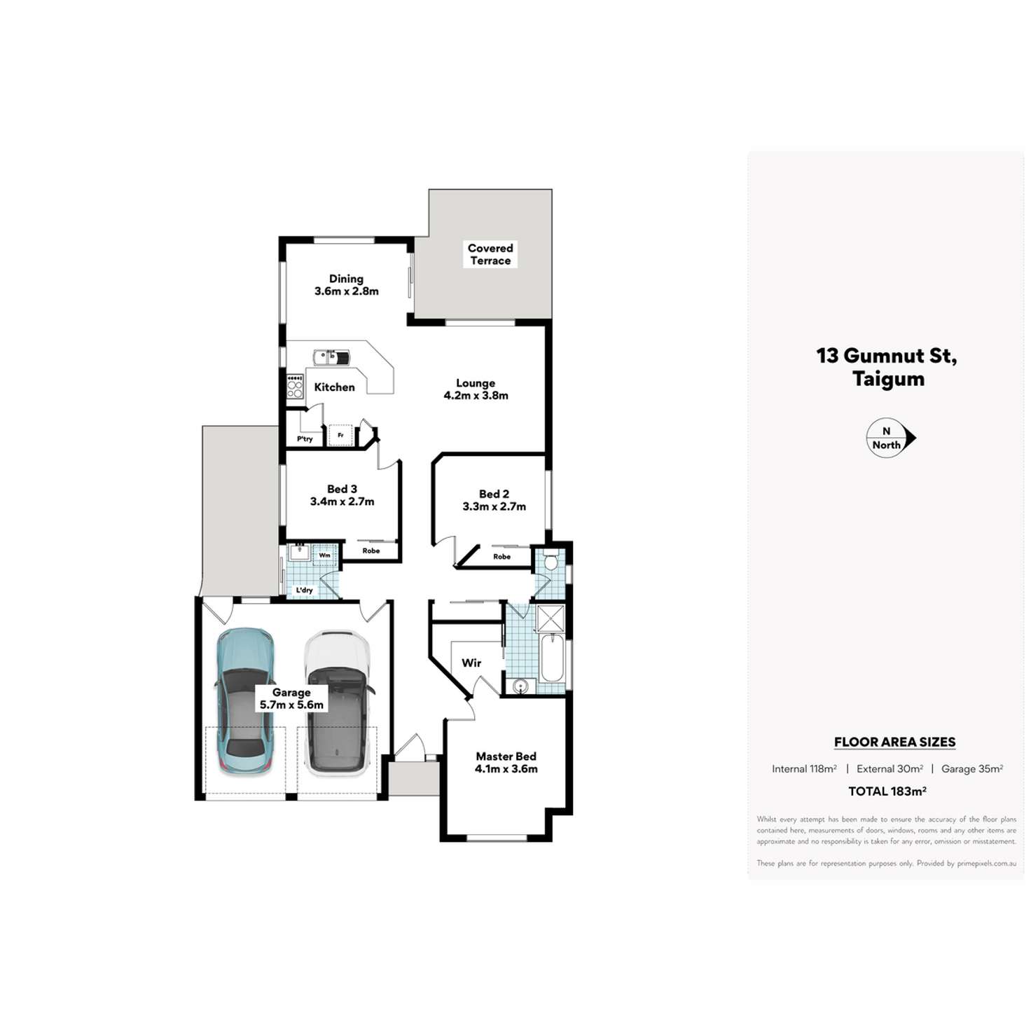 Floorplan of Homely house listing, 13 Gumnut Street, Taigum QLD 4018