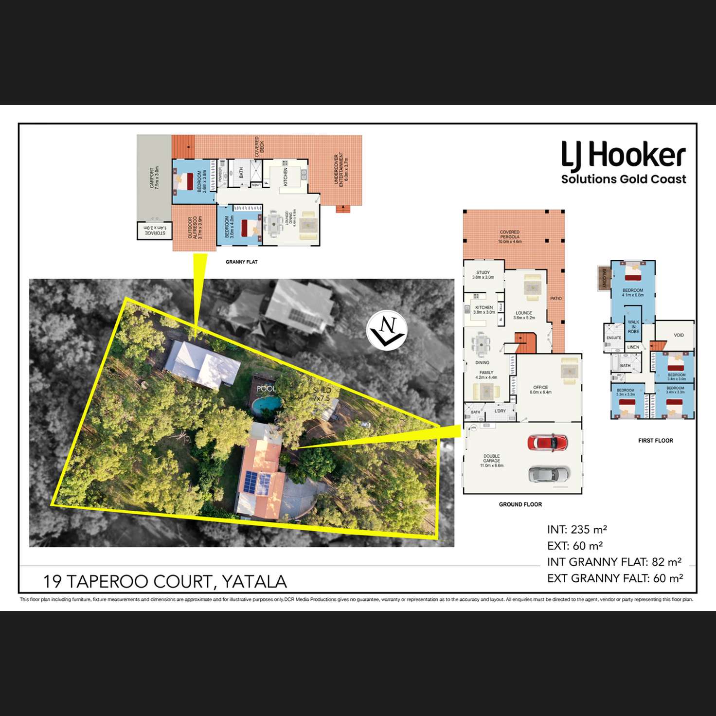 Floorplan of Homely house listing, 19 Taperoo Court, Yatala QLD 4207