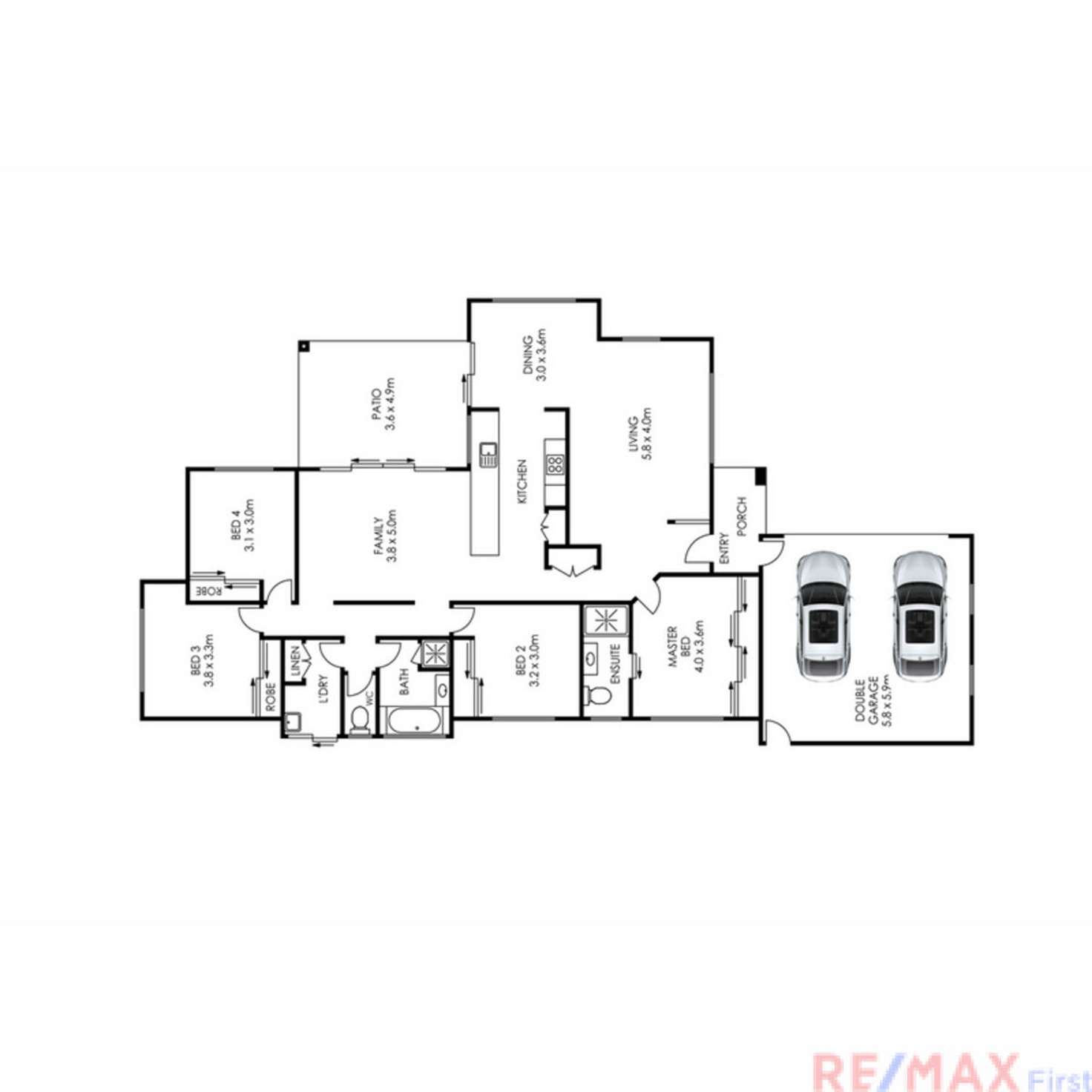 Floorplan of Homely house listing, 6 Cabbage Palm Court, Little Mountain QLD 4551