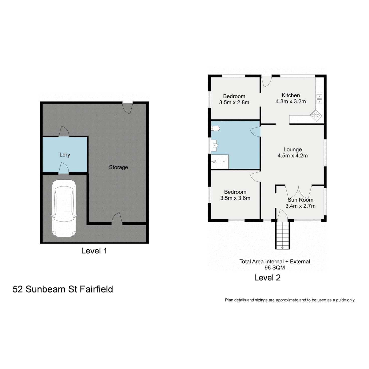 Floorplan of Homely house listing, 52 Sunbeam Street, Fairfield QLD 4103