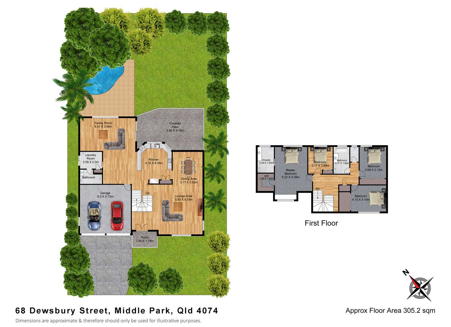 Floorplan of Homely house listing, 68 Dewsbury Street, Middle Park QLD 4074