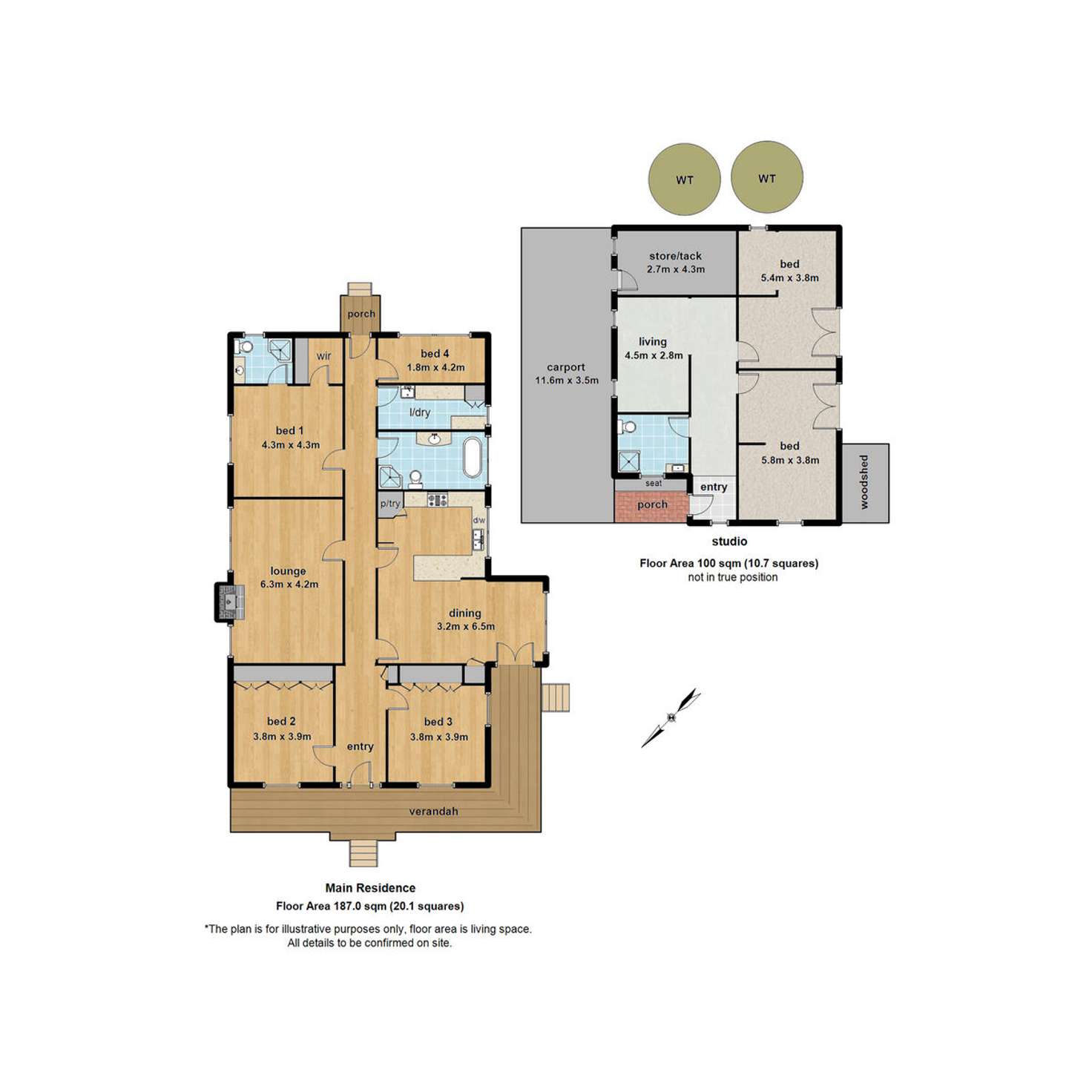 Floorplan of Homely house listing, 133 Gembrook Tonimbuk Road, Gembrook VIC 3783