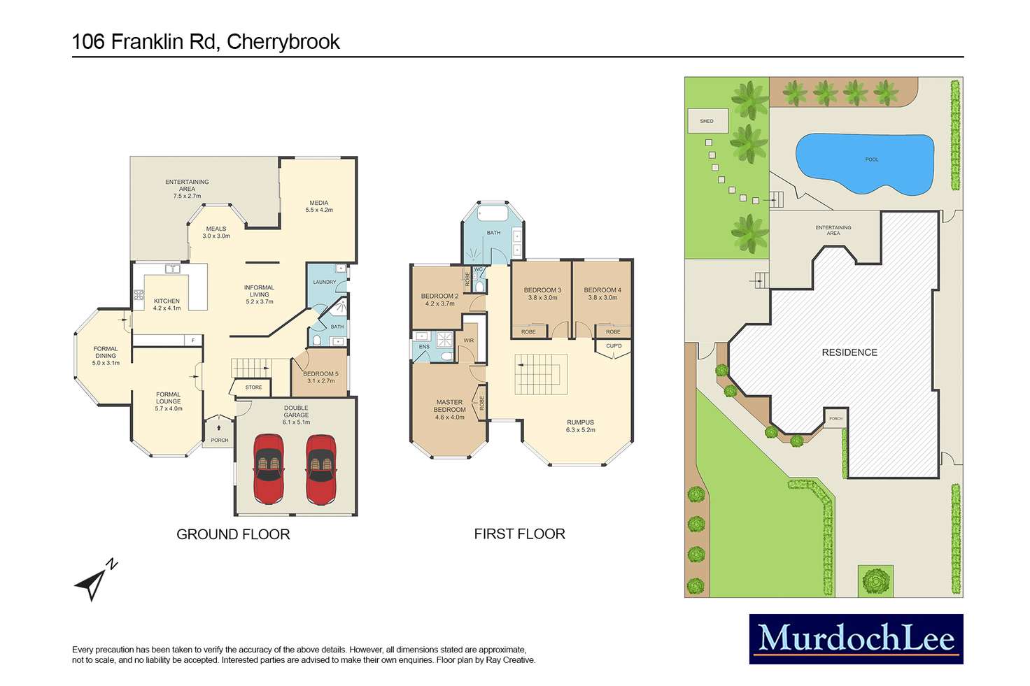 Floorplan of Homely house listing, 106 Franklin Road, Cherrybrook NSW 2126