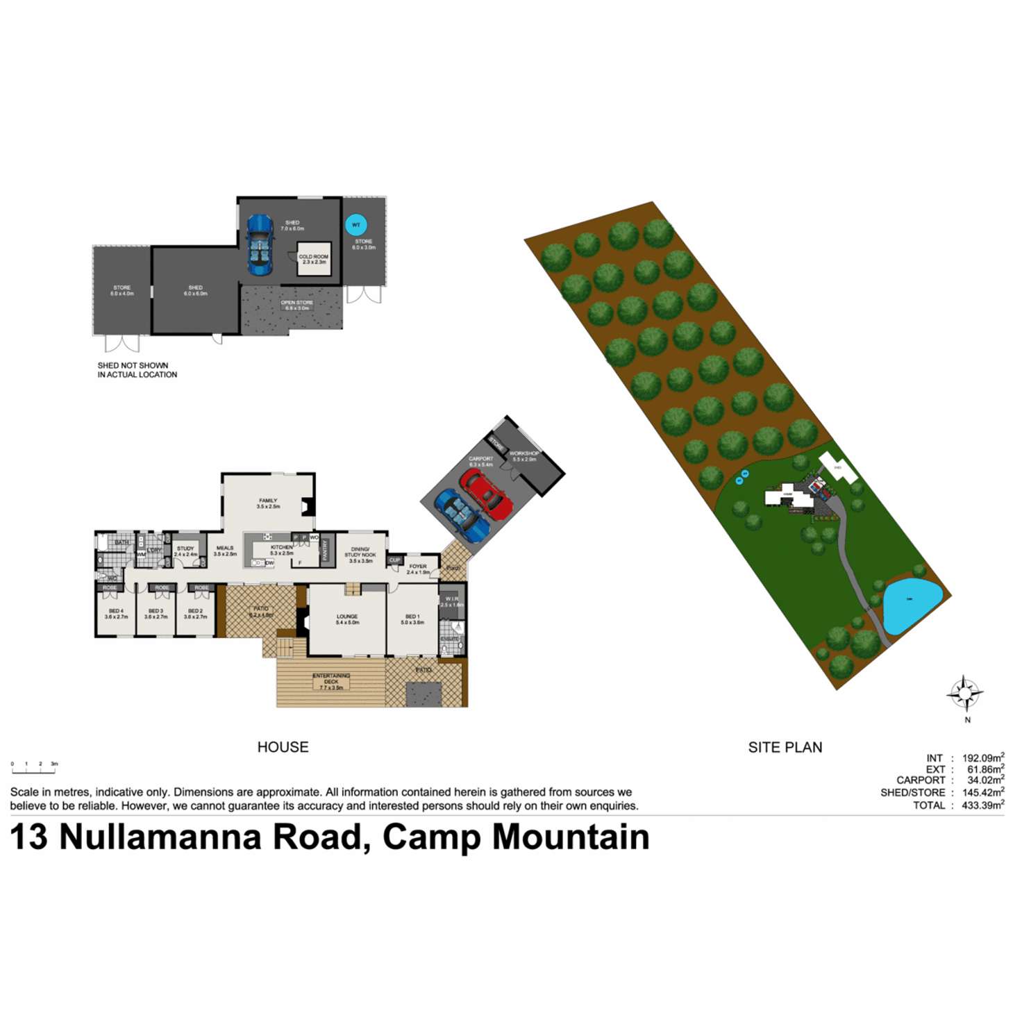 Floorplan of Homely house listing, 13 Nullamanna Road, Camp Mountain QLD 4520