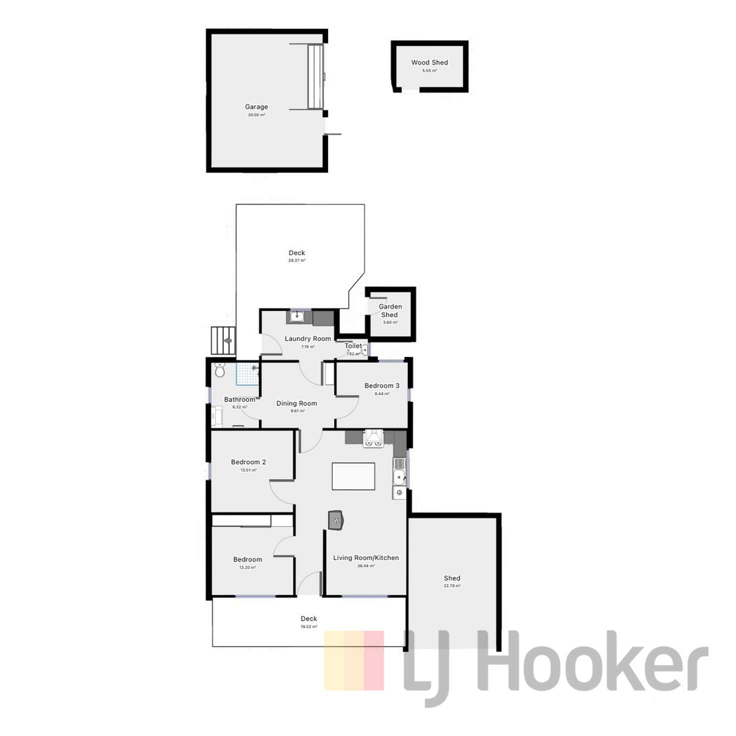 Floorplan of Homely house listing, 24 Dean Street, Pemberton WA 6260