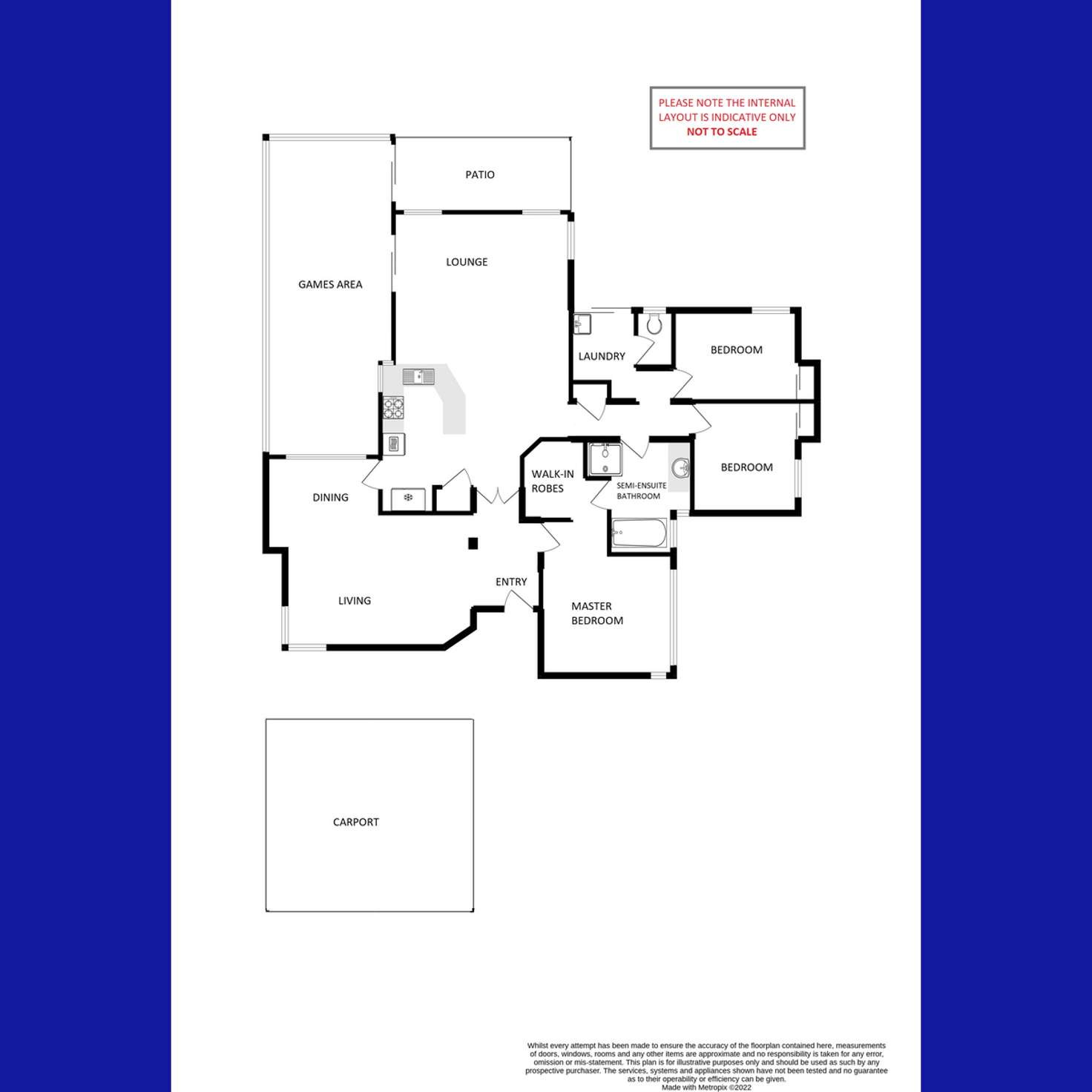 Floorplan of Homely house listing, 24 Explorer Drive, Thornlie WA 6108