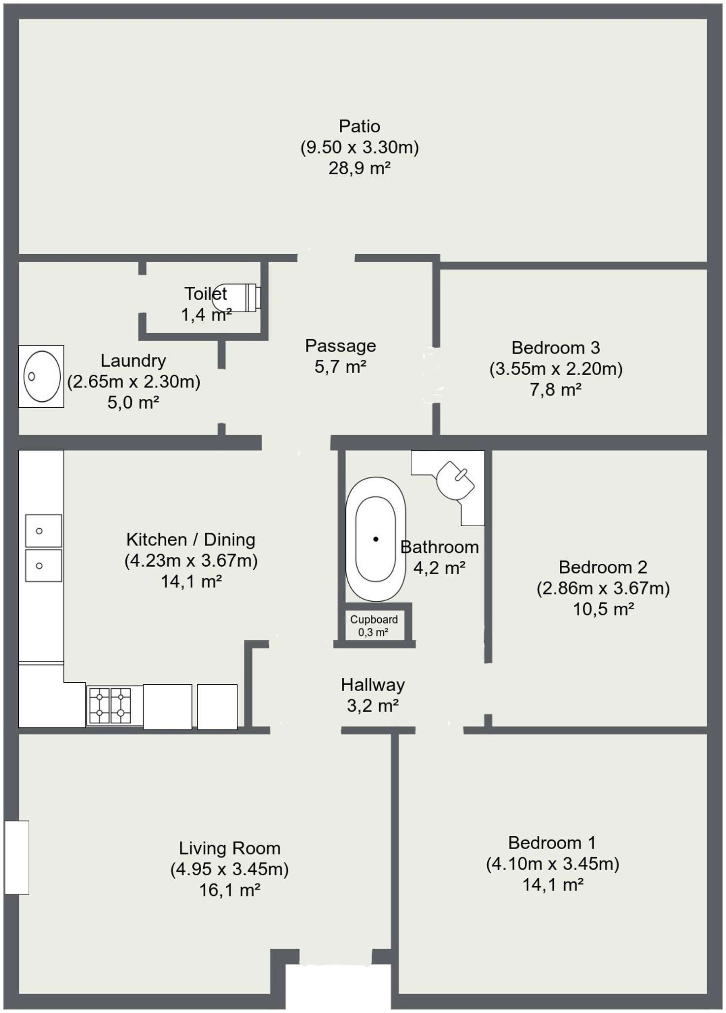 Floorplan of Homely house listing, 425 Berwick Street, St James WA 6102