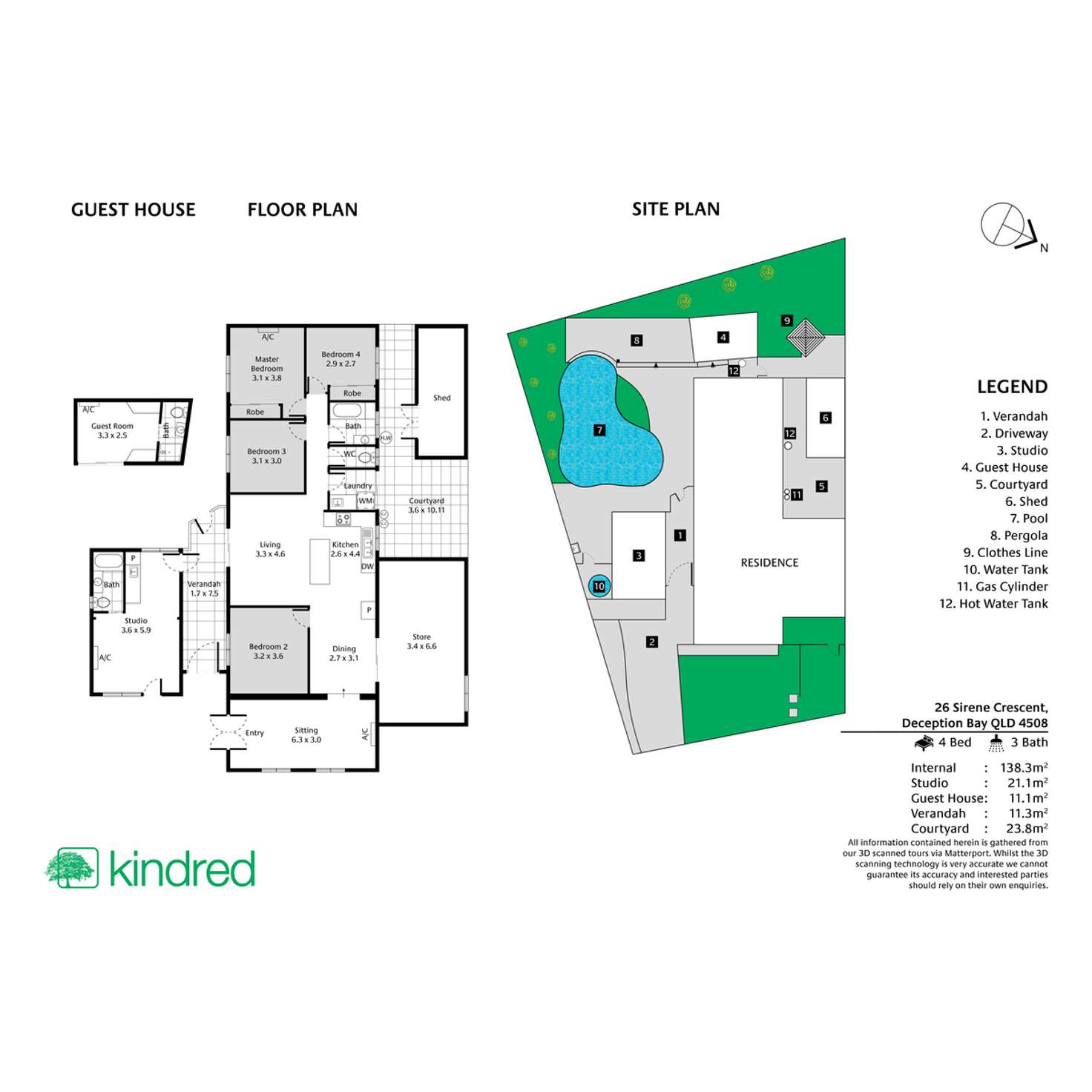 Floorplan of Homely house listing, 26 Sirene Cresent, Deception Bay QLD 4508