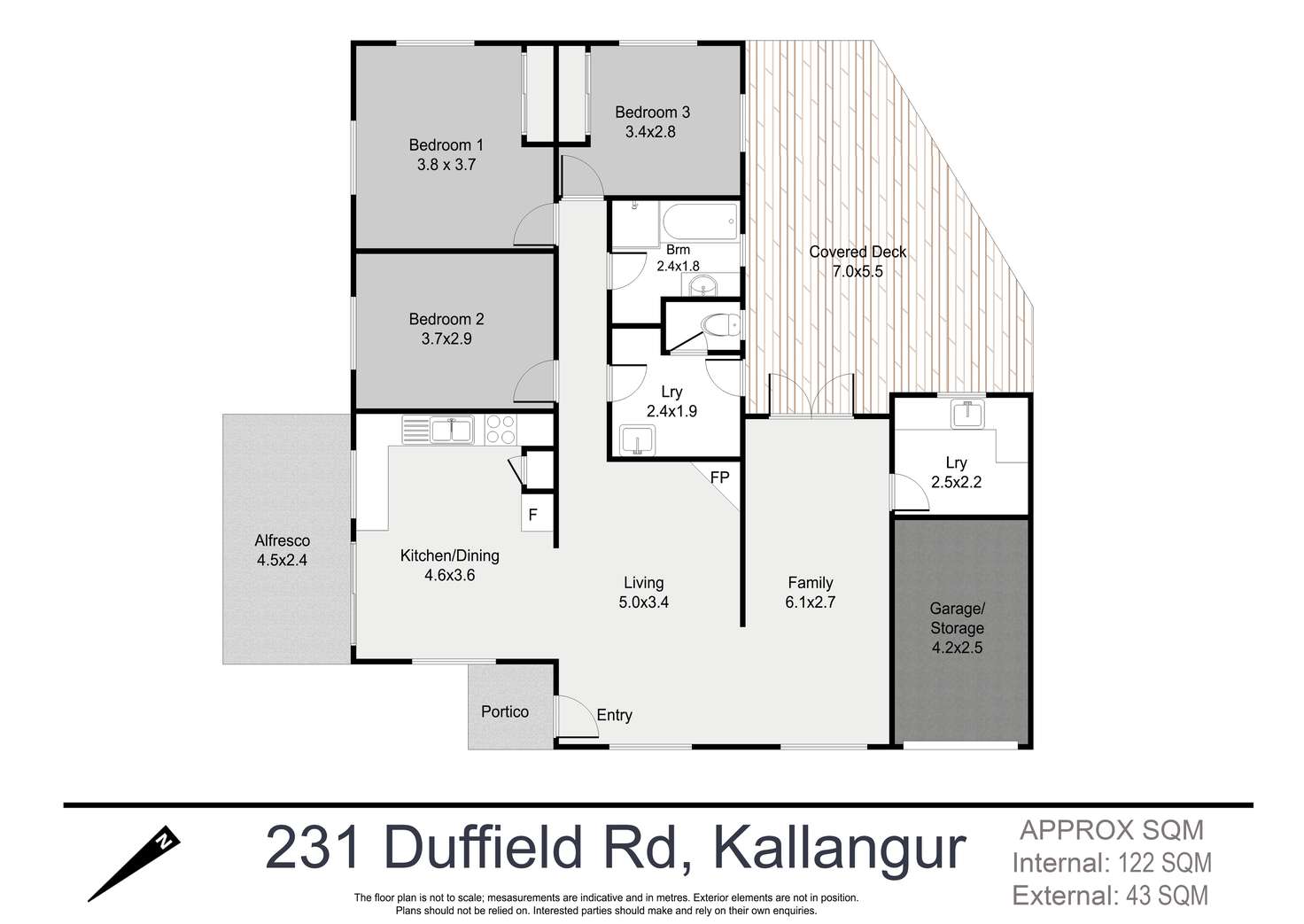 Floorplan of Homely house listing, 231 Duffield Road, Kallangur QLD 4503