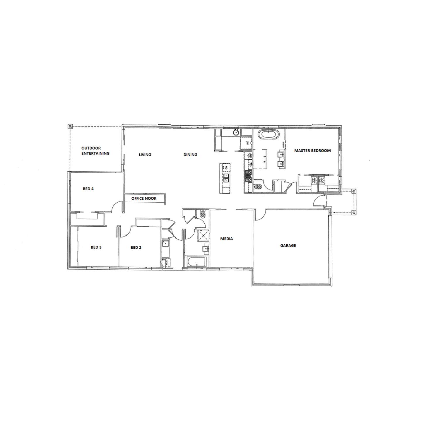 Floorplan of Homely house listing, 7 Malo Drive, Bargara QLD 4670