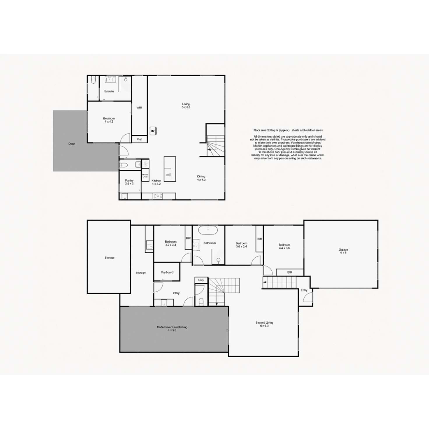 Floorplan of Homely house listing, 47 Grandview Avenue, Park Grove TAS 7320
