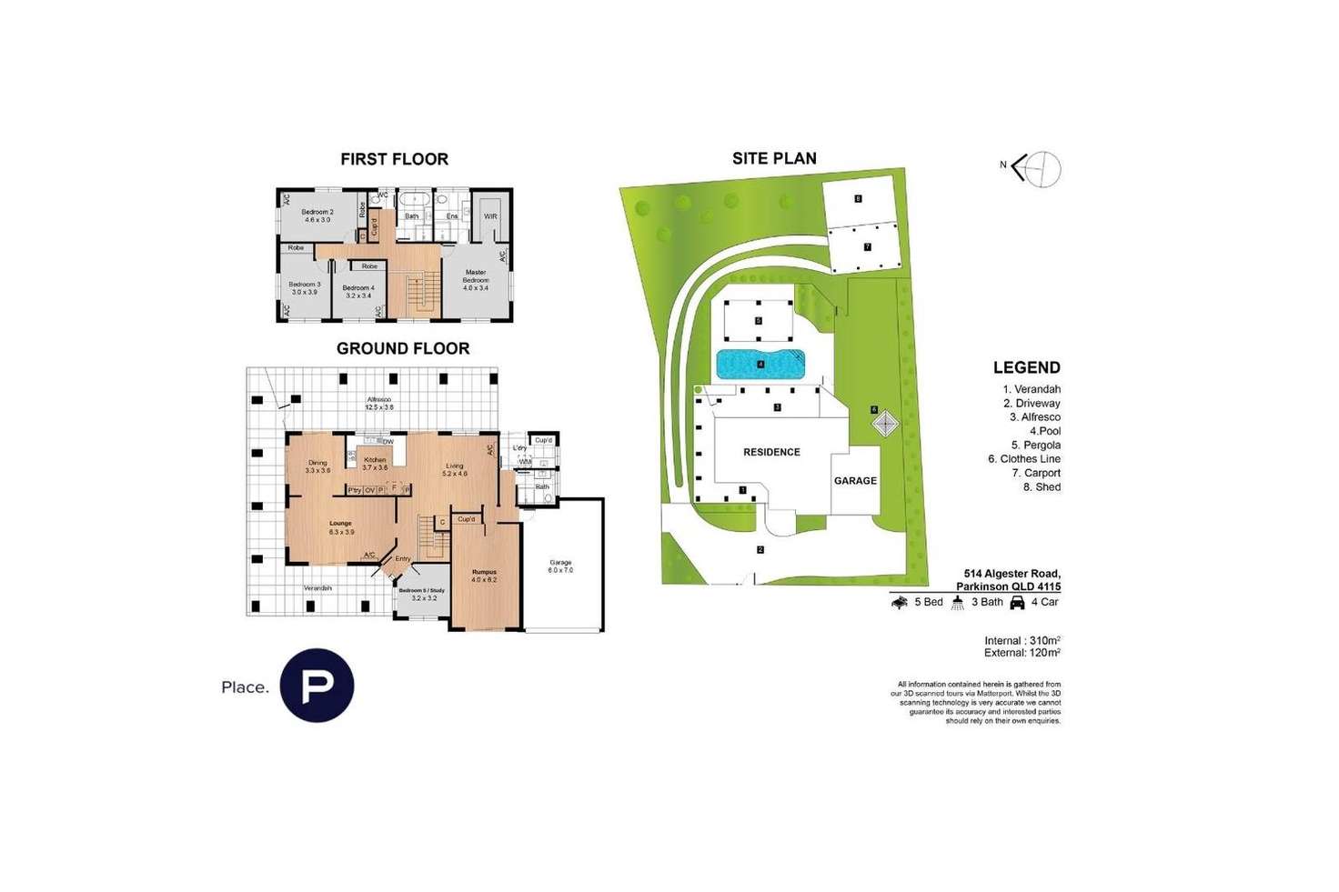 Floorplan of Homely house listing, 514 Algester Road, Parkinson QLD 4115