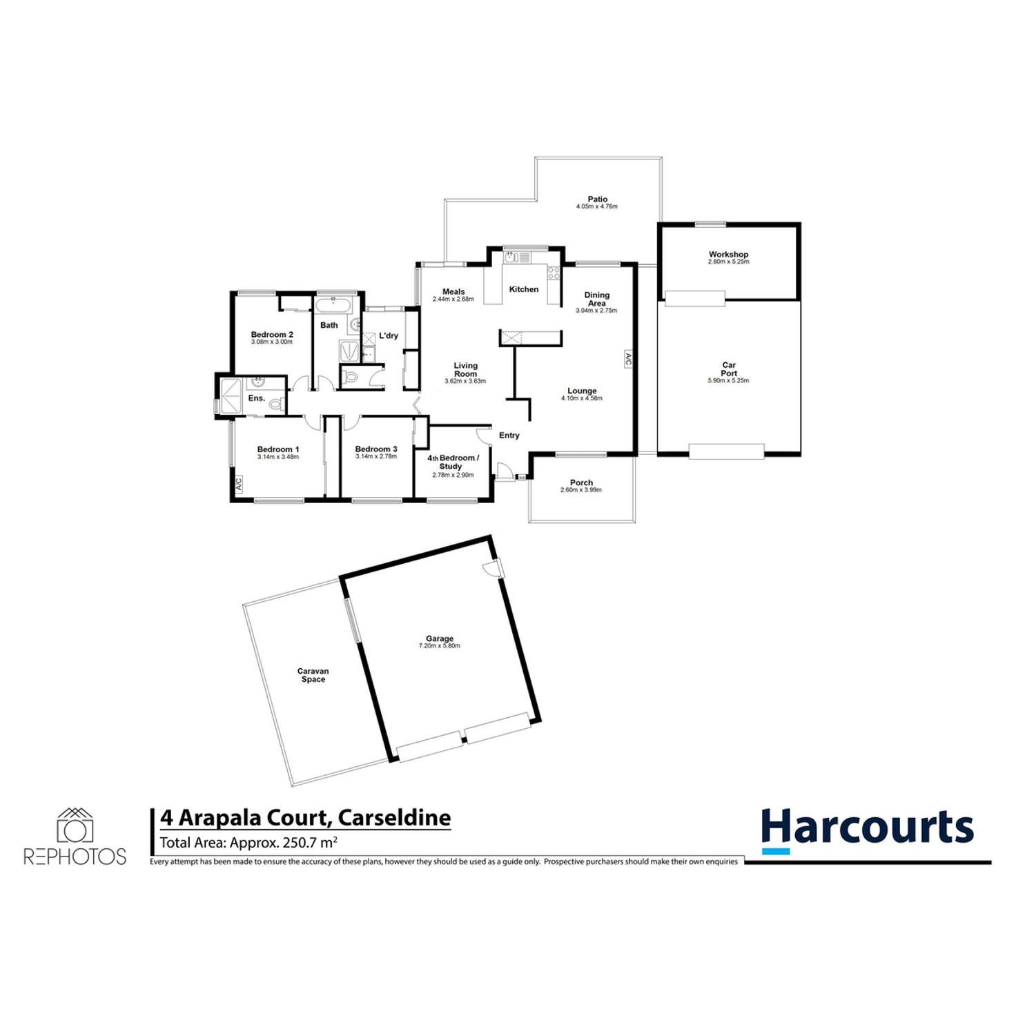 Floorplan of Homely house listing, 4 Arapala Court, Carseldine QLD 4034