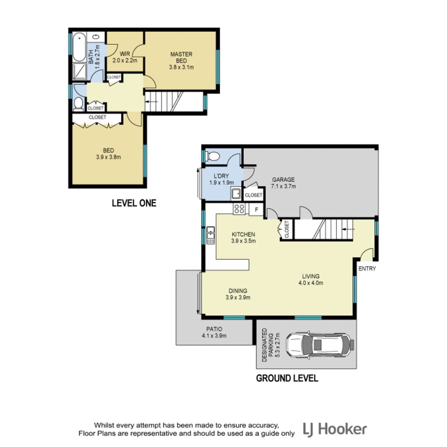 Floorplan of Homely townhouse listing, 1/487 Hamilton Road, Chermside QLD 4032