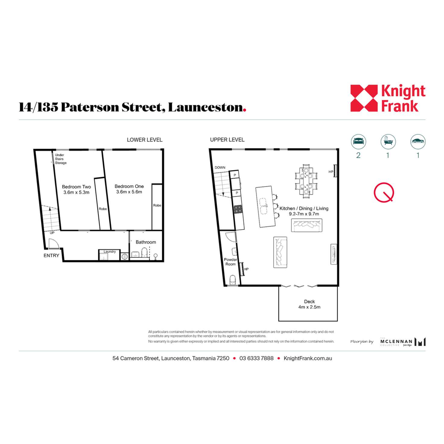 Floorplan of Homely apartment listing, 14/135-147 Paterson Street, Launceston TAS 7250