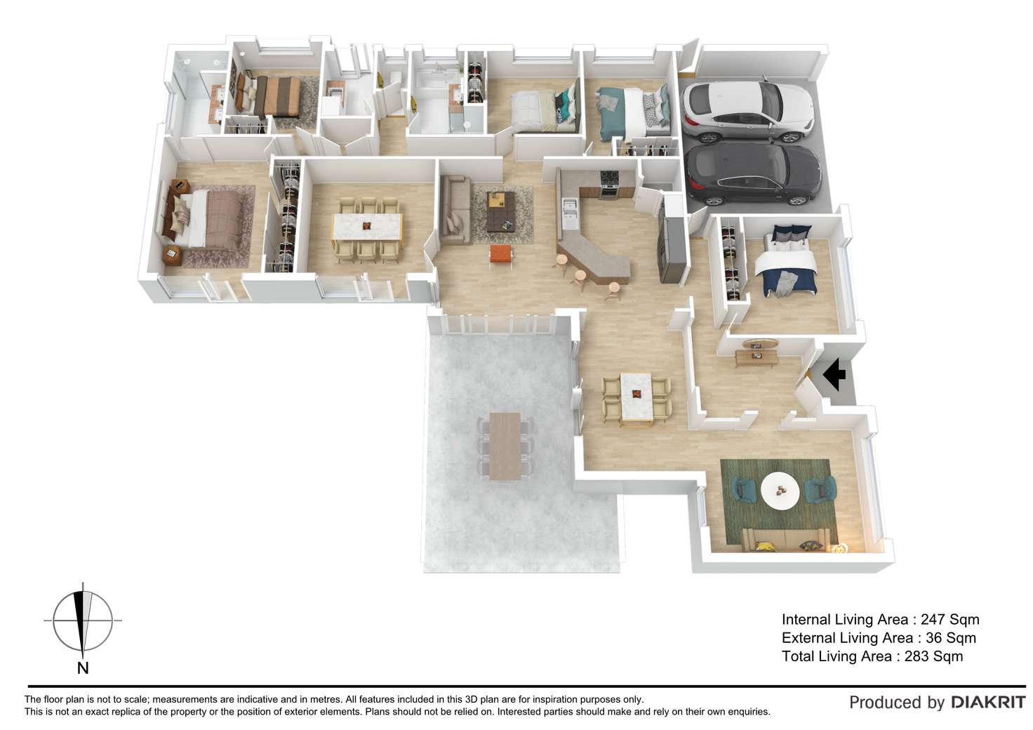 Floorplan of Homely house listing, 33 Cullen Drive, Little Mountain QLD 4551