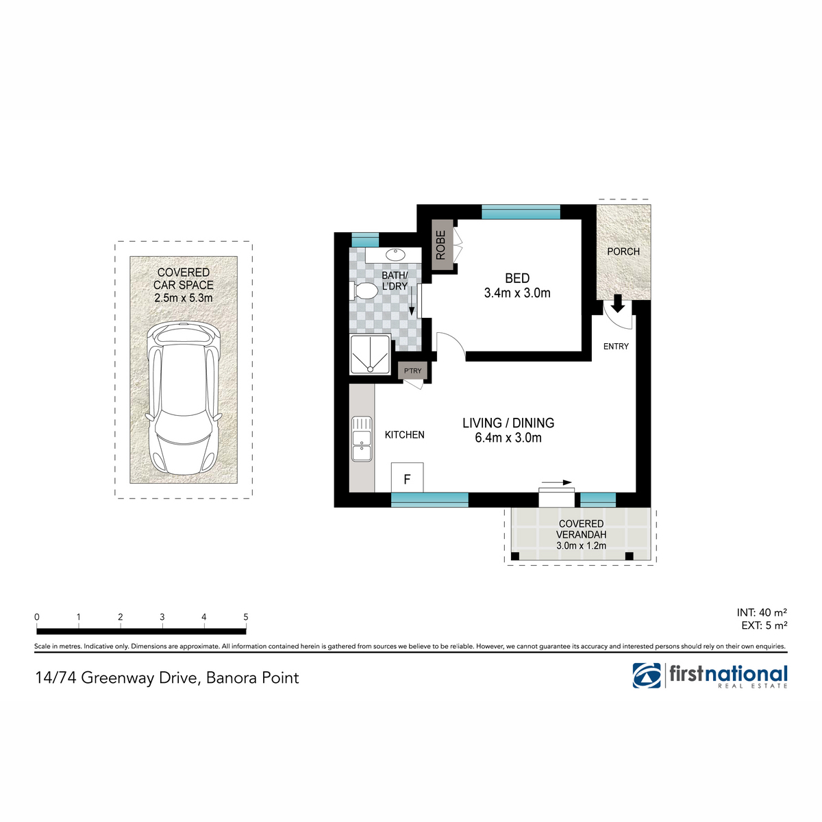 Floorplan of Homely unit listing, 14/74 Greenway Drive, Banora Point NSW 2486