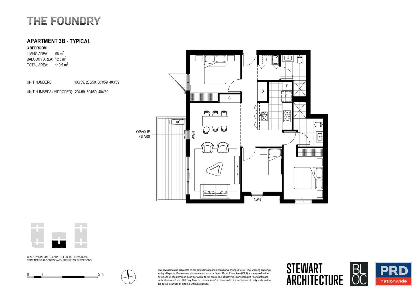 Floorplan of Homely apartment listing, 304/59 Date Street, Adamstown NSW 2289