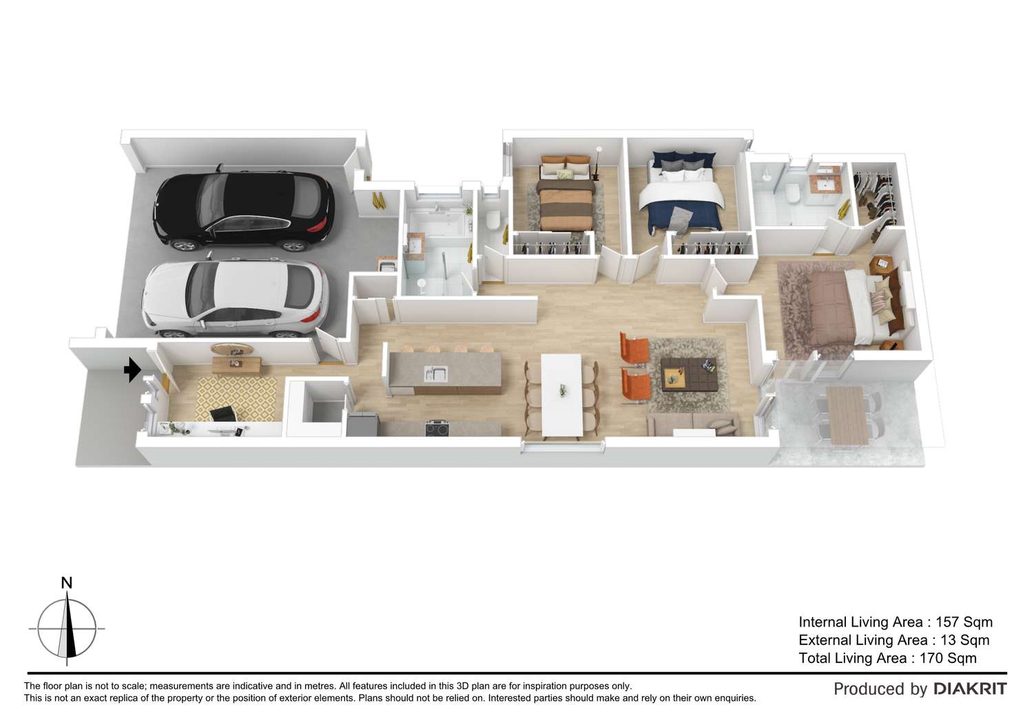 Floorplan of Homely house listing, 15 Fuller Street, Baringa QLD 4551