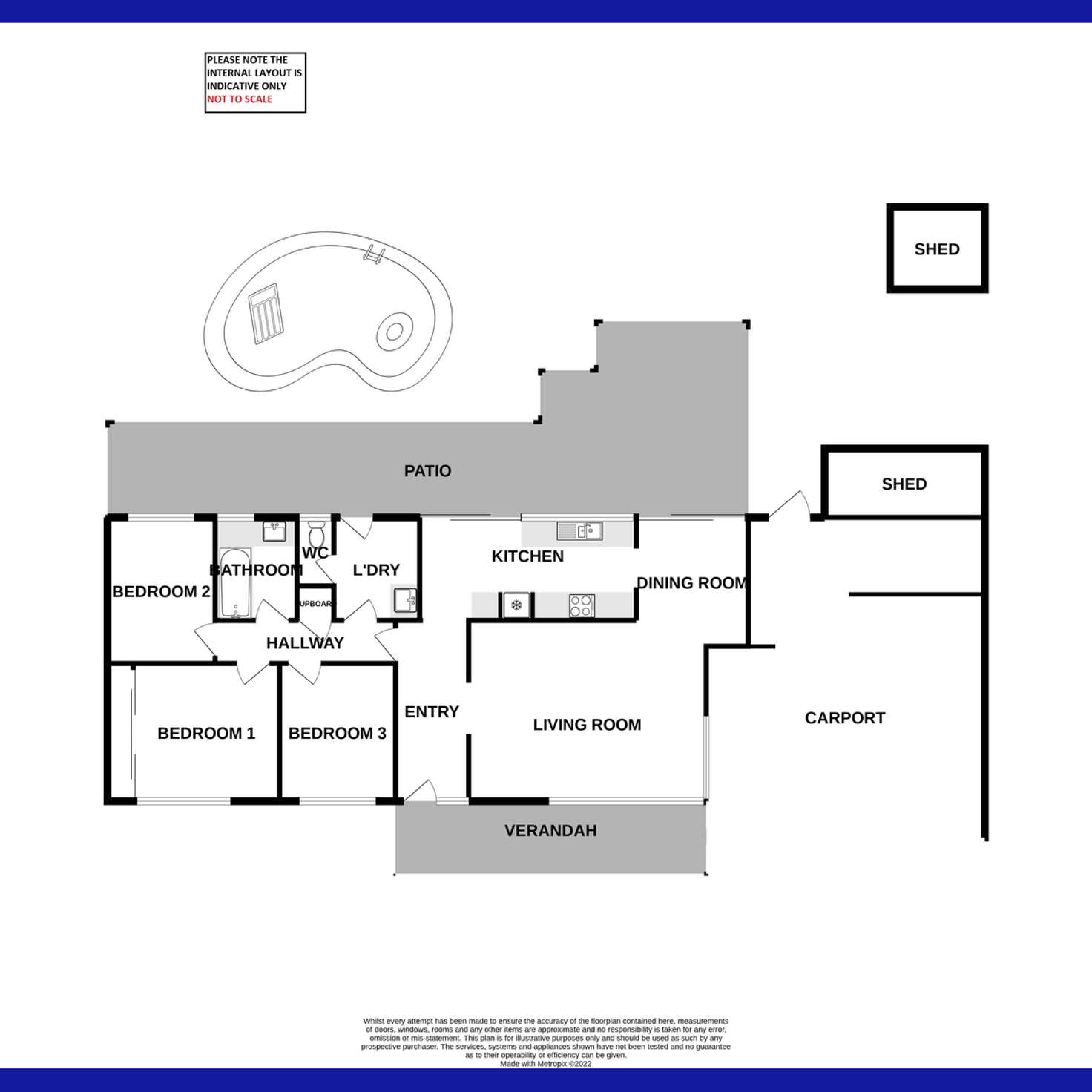 Floorplan of Homely house listing, 11 Lyness Place, Ferndale WA 6148