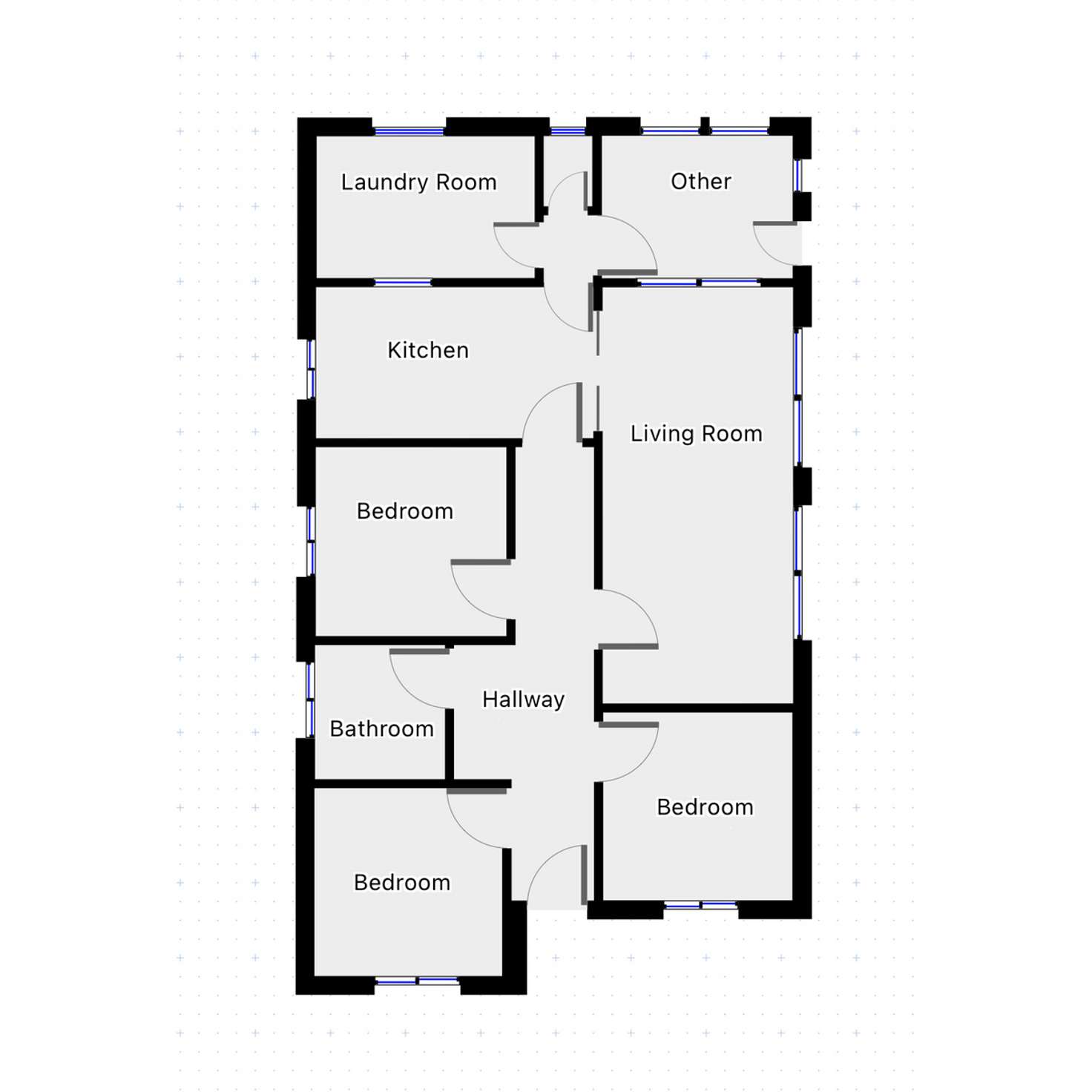 Floorplan of Homely lifestyle listing, 74 Spring Street, Mortlake VIC 3272