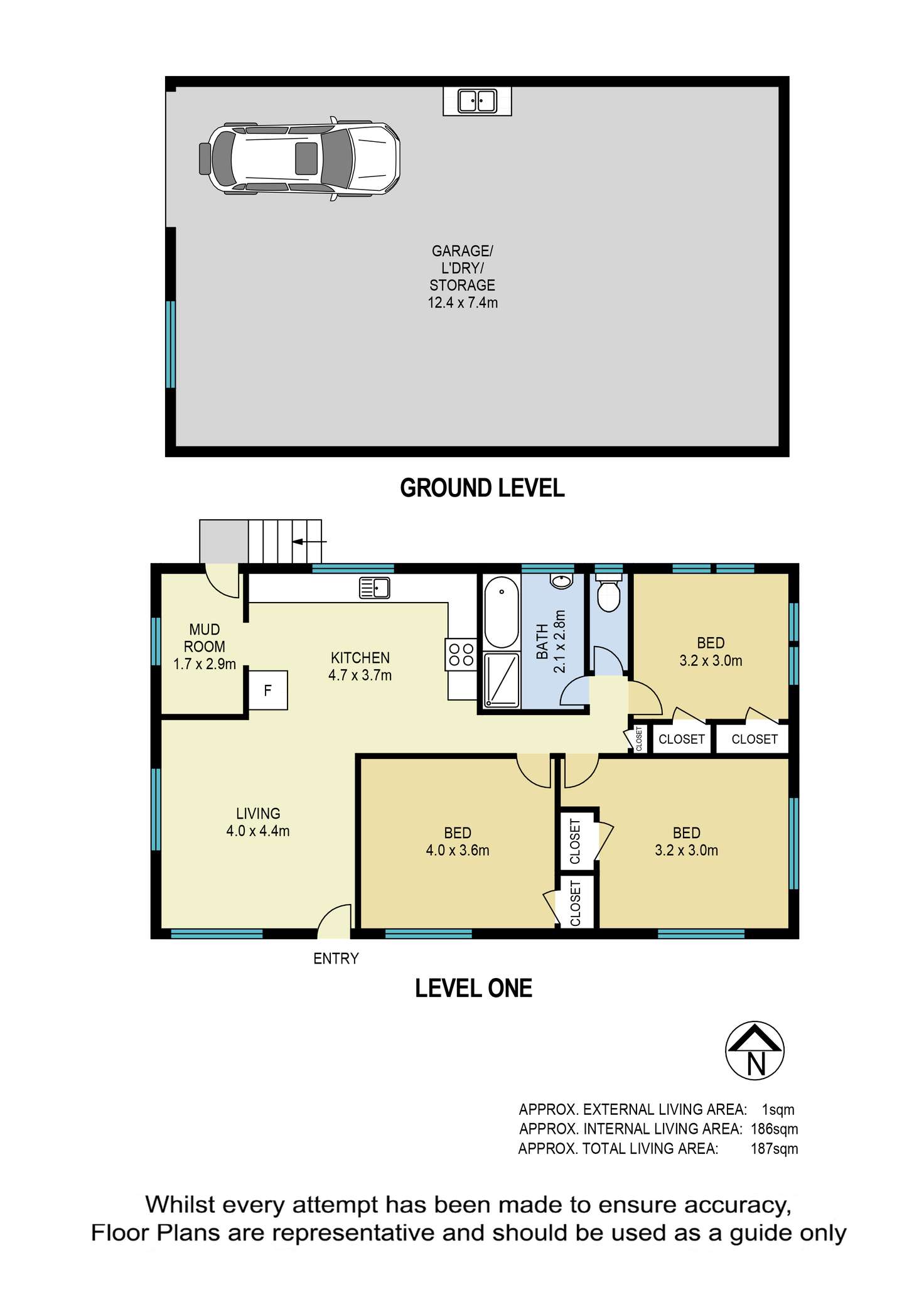Floorplan of Homely house listing, 36 Henzell Tce, Greenslopes QLD 4120