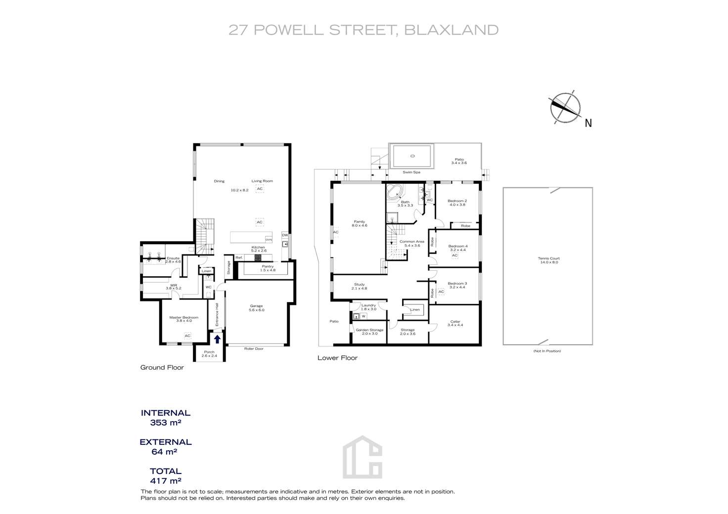 Floorplan of Homely house listing, 27 Powell Street, Blaxland NSW 2774
