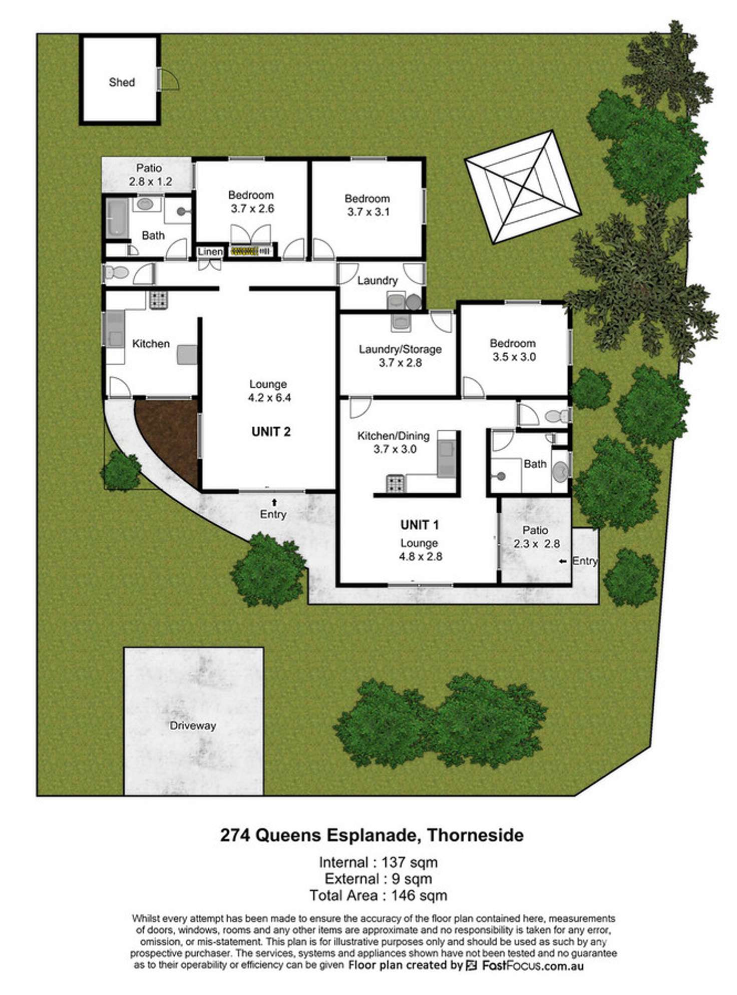 Floorplan of Homely house listing, 274 Queens Esplanade, Thorneside QLD 4158