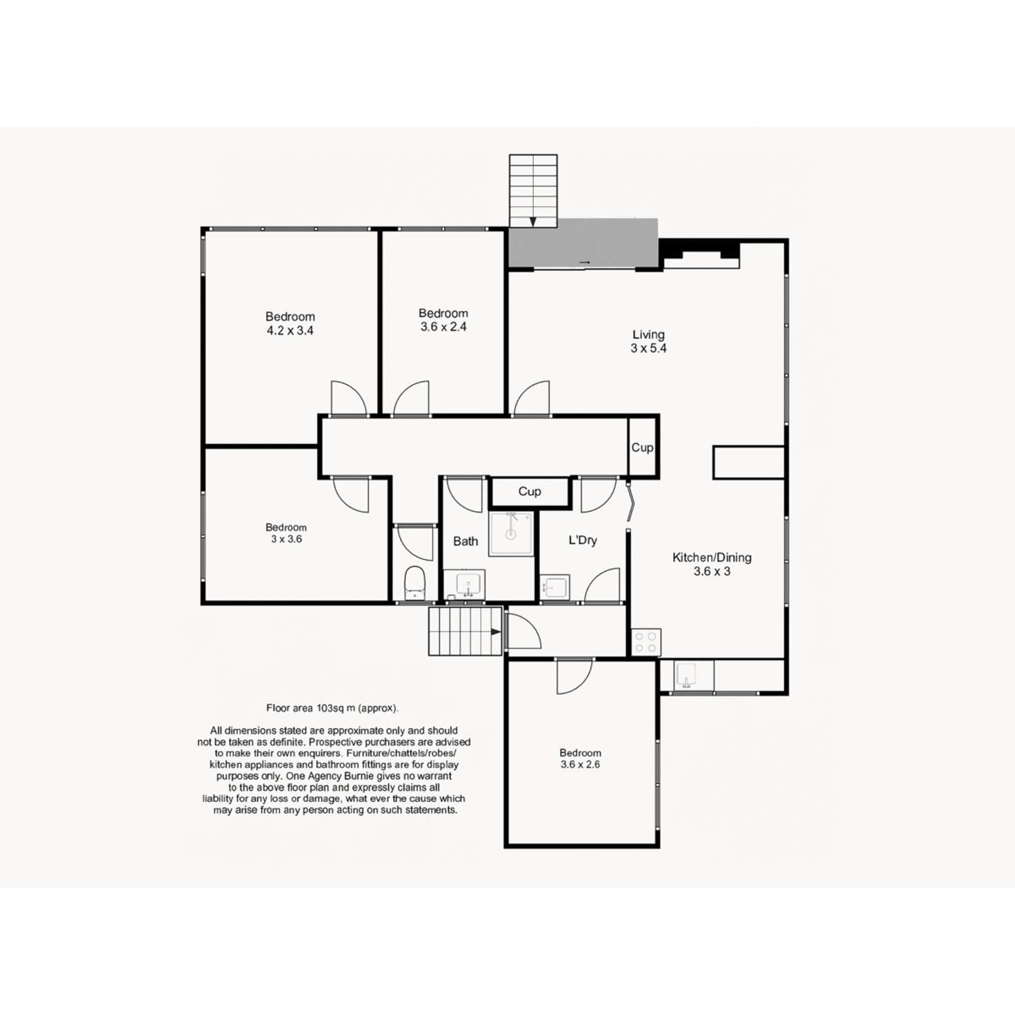 Floorplan of Homely house listing, 87 Payne Street, Acton TAS 7320