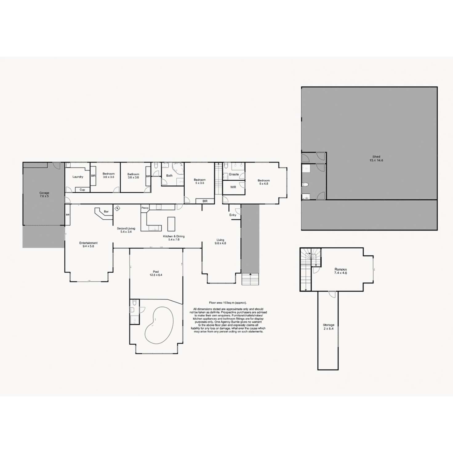 Floorplan of Homely house listing, 2C Ogden Street, Acton TAS 7320