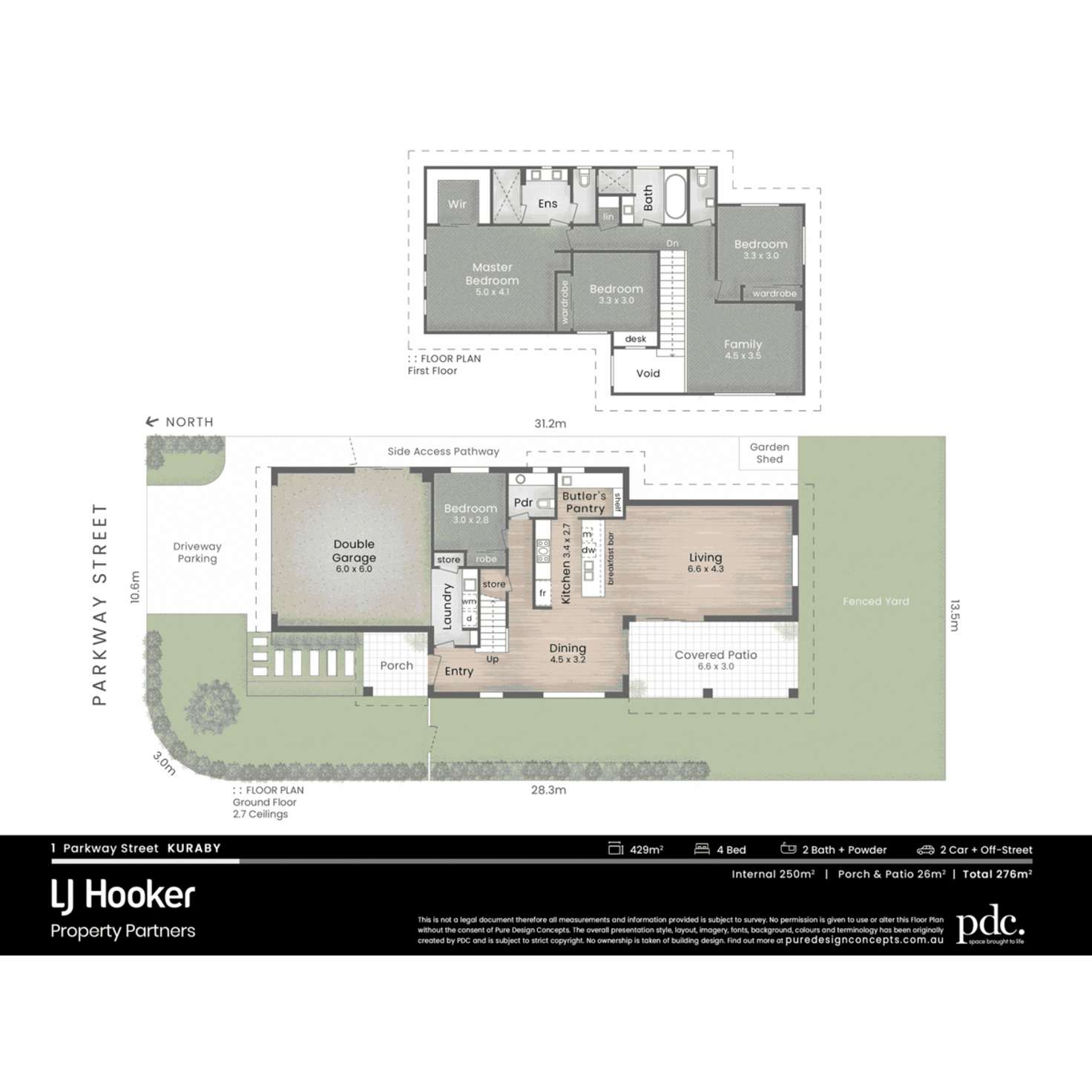 Floorplan of Homely house listing, 1 Parkway Street, Kuraby QLD 4112