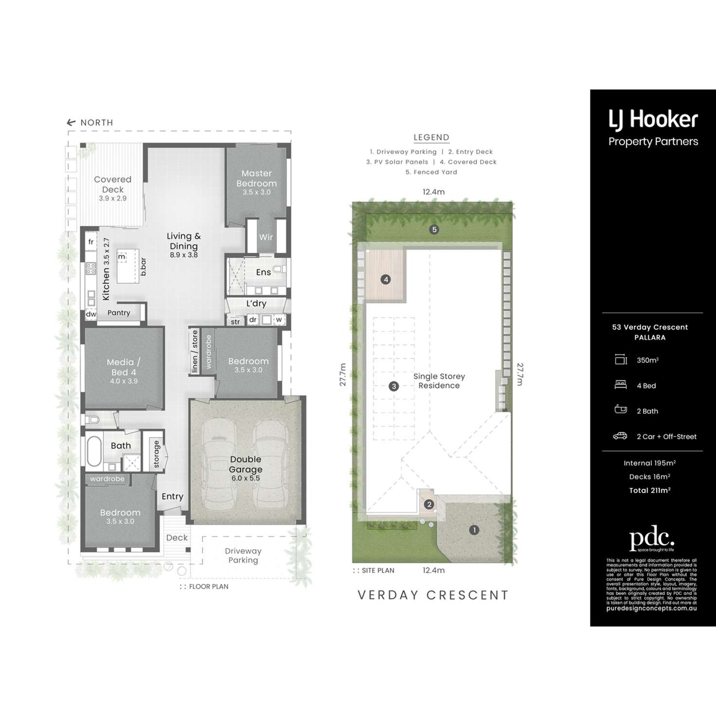 Floorplan of Homely house listing, 53 Verday Crescent, Pallara QLD 4110