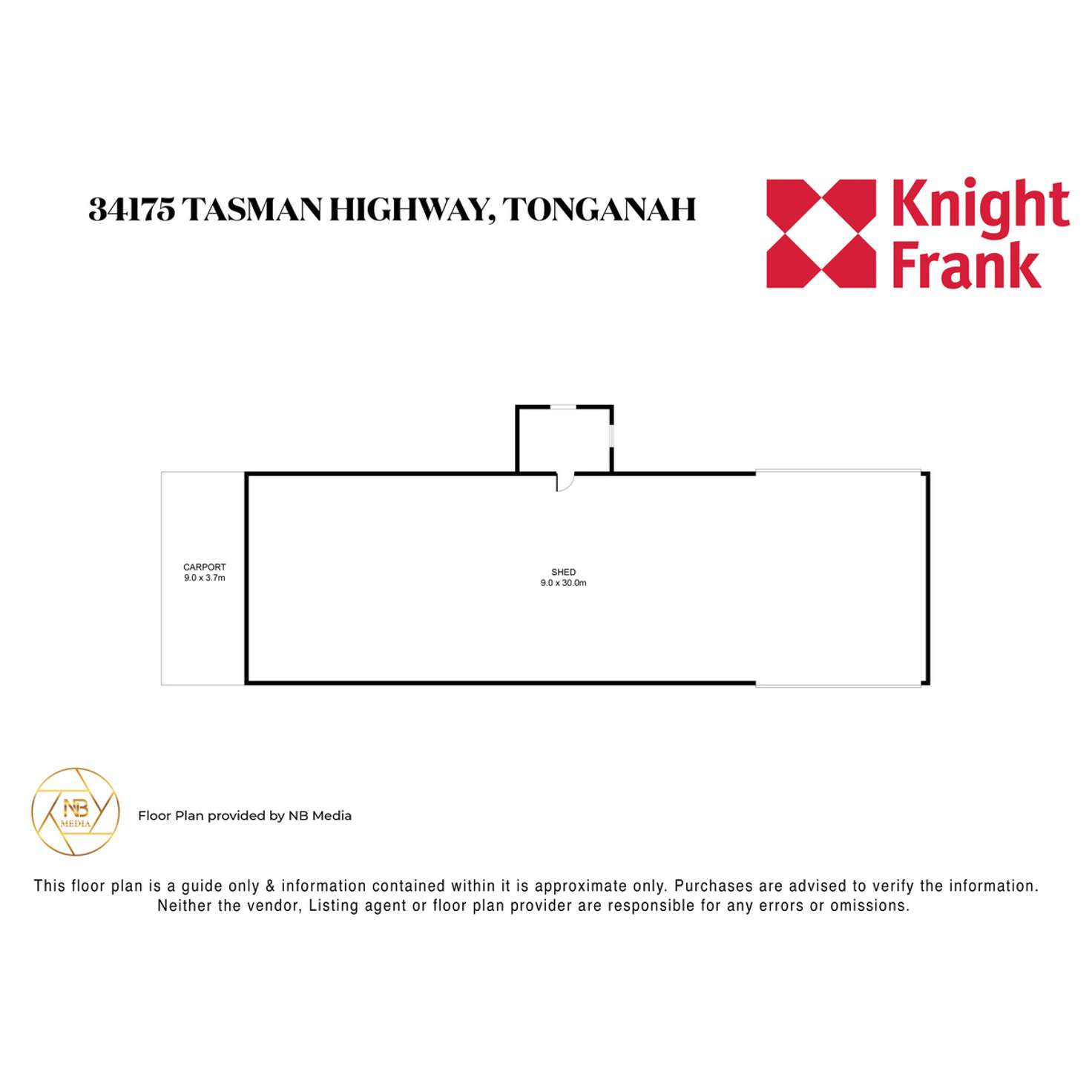 Floorplan of Homely residentialLand listing, 34175 Tasman Highway, Tonganah TAS 7260