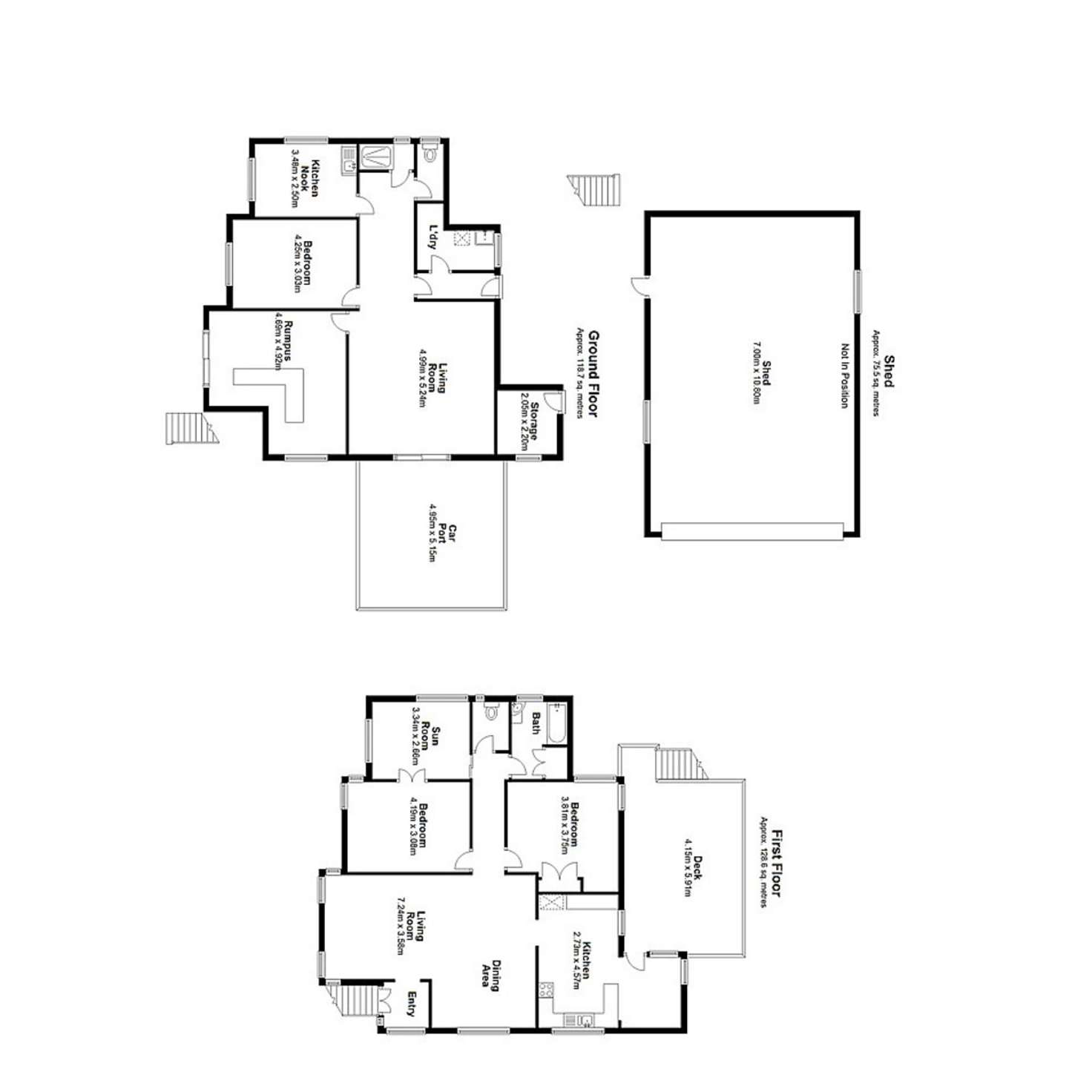 Floorplan of Homely house listing, 1 East Avenue, Brighton QLD 4017