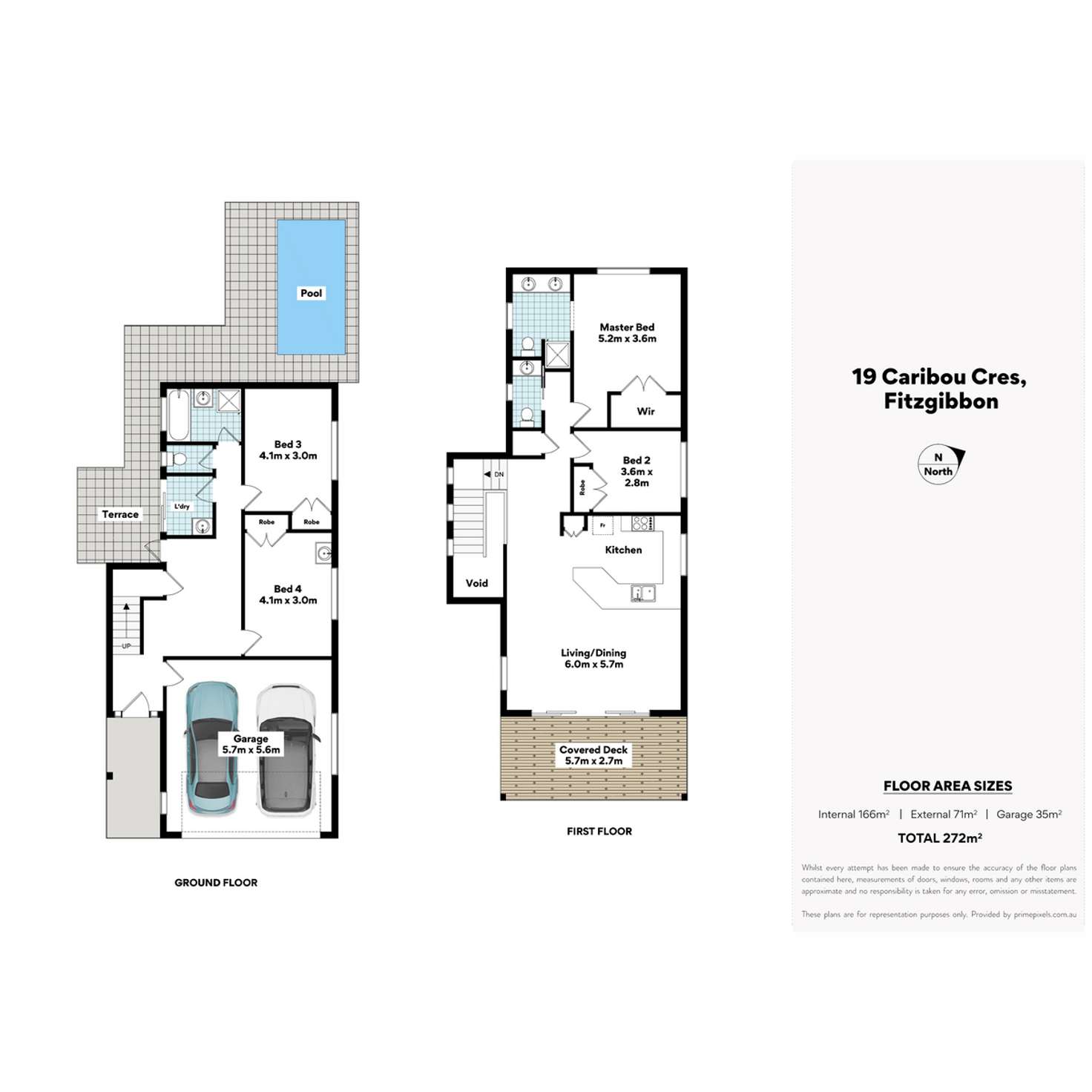Floorplan of Homely house listing, 19 Caribou Crescent, Fitzgibbon QLD 4018