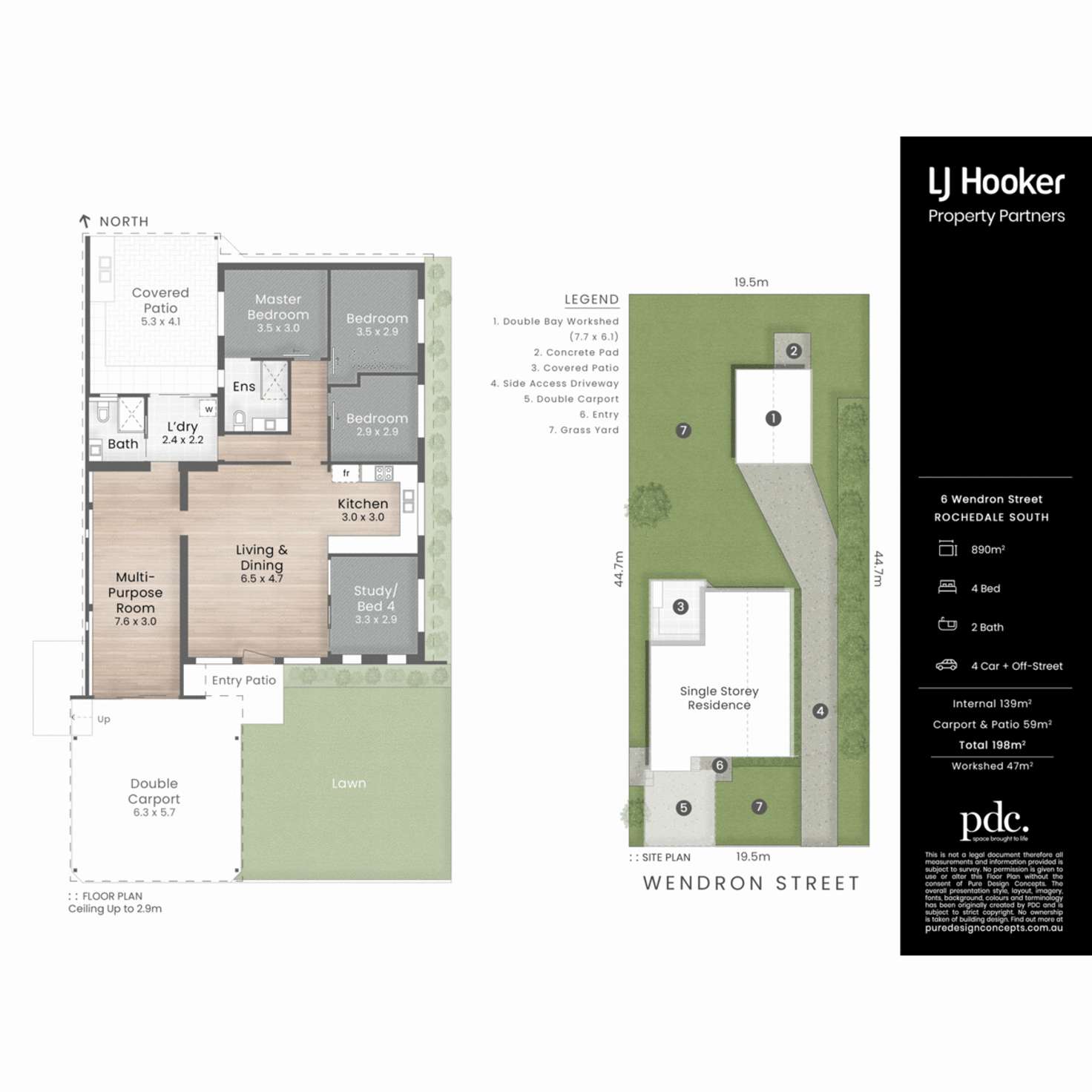 Floorplan of Homely house listing, 6 Wendron Street, Rochedale South QLD 4123