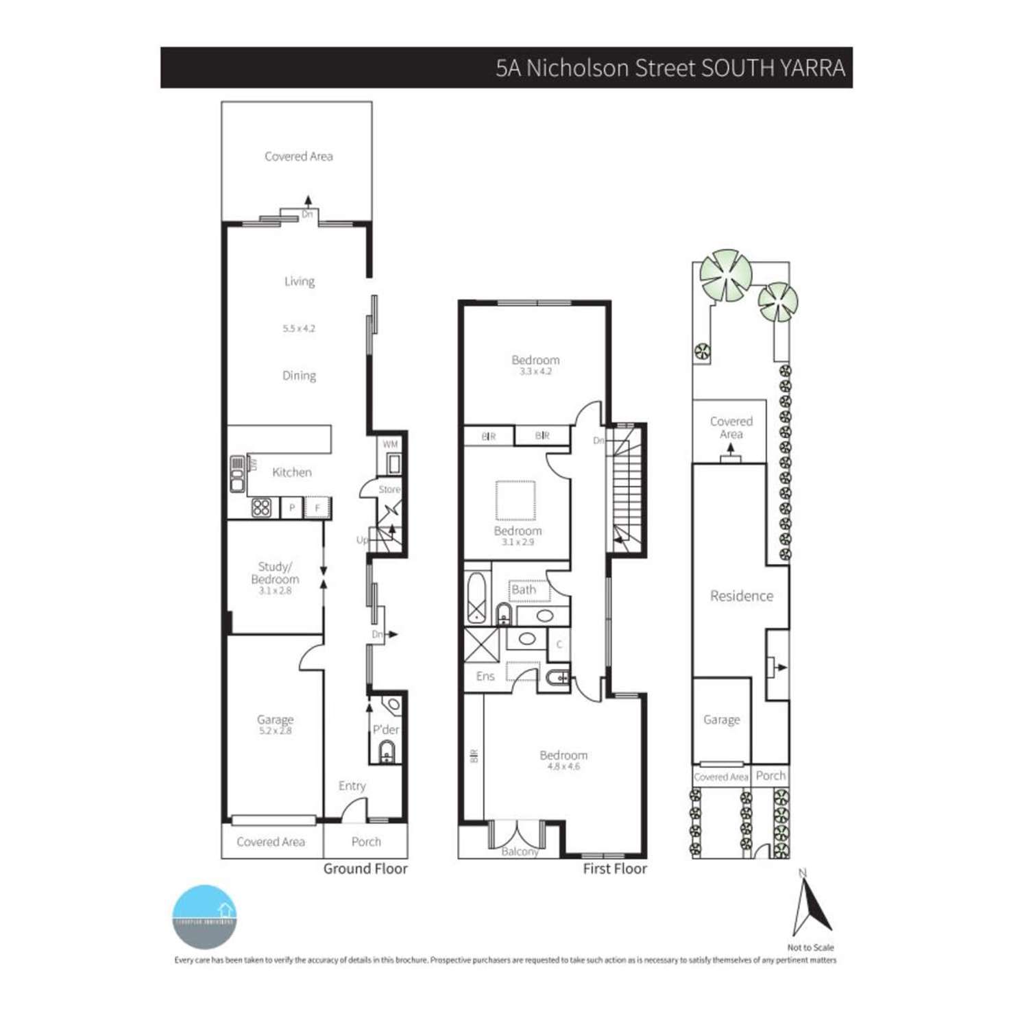 Floorplan of Homely house listing, 5A Nicholson Street, South Yarra VIC 3141