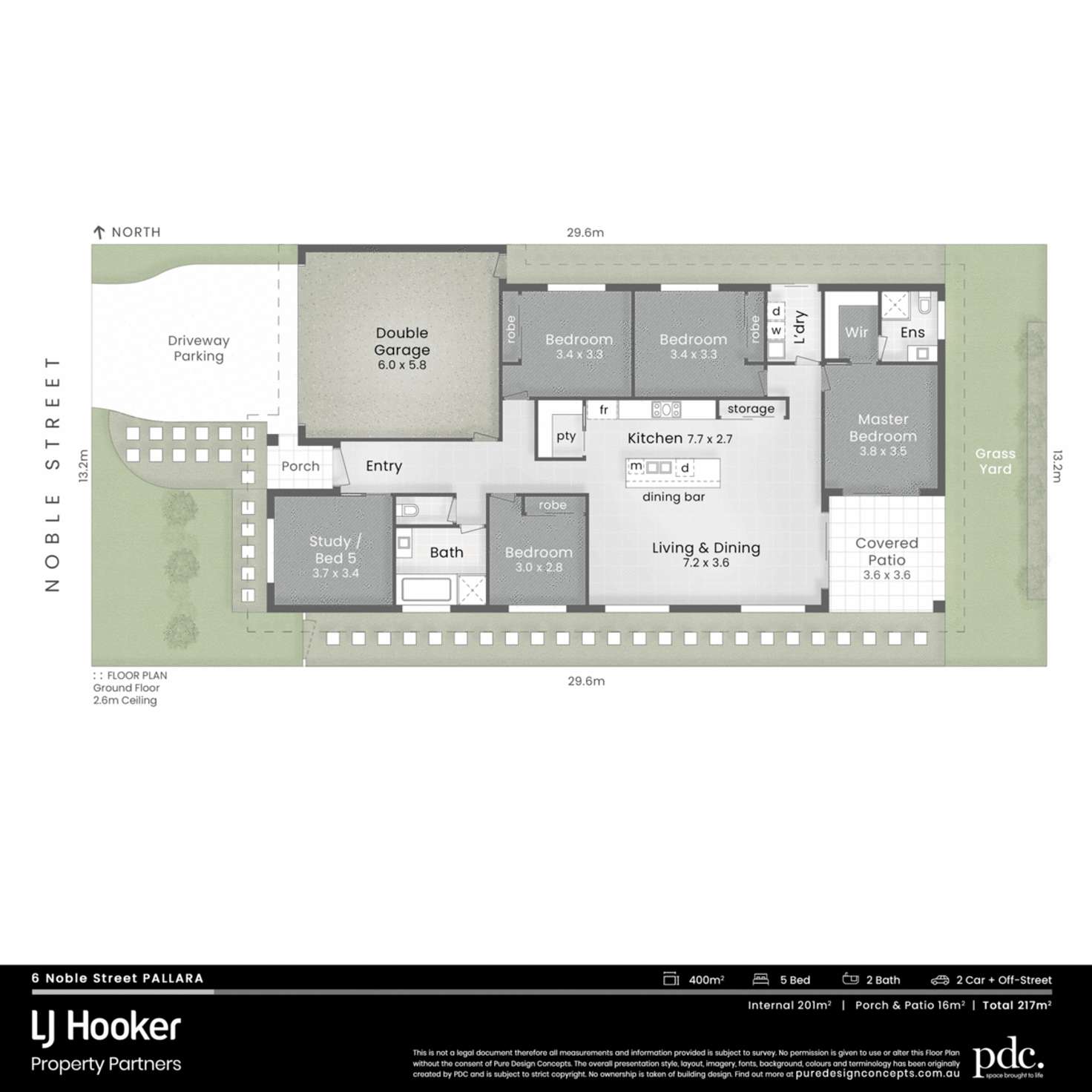 Floorplan of Homely house listing, 6 Noble Street, Pallara QLD 4110