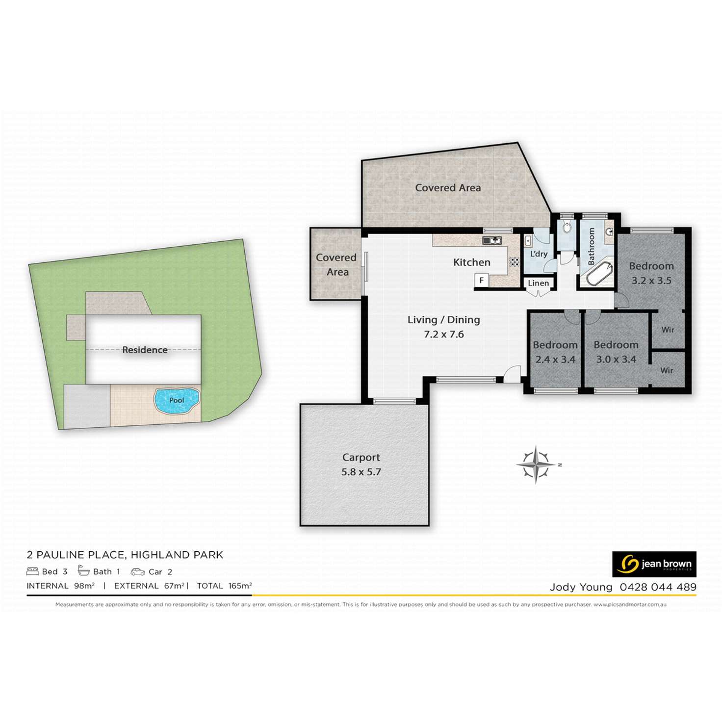 Floorplan of Homely house listing, 2 Pauline Place, Highland Park QLD 4211